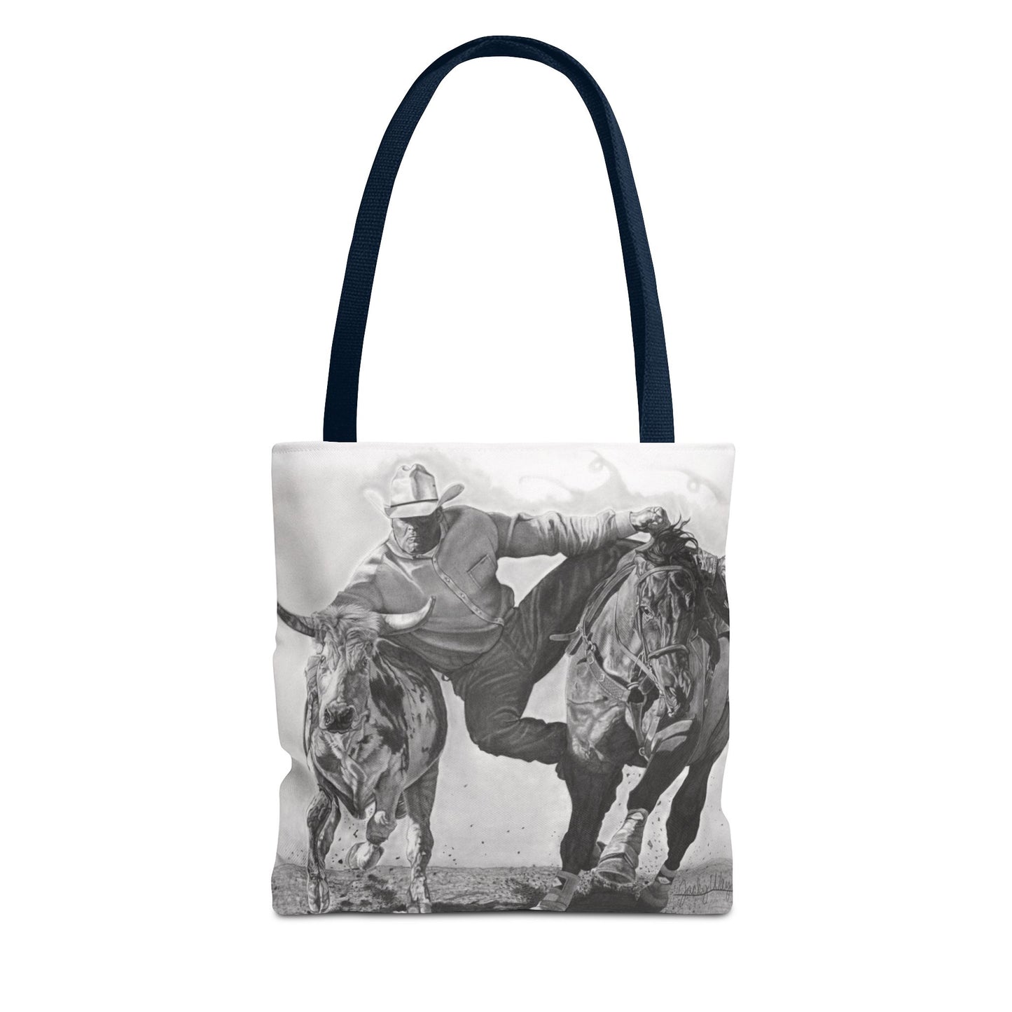 "Cowboy Life #1 " Tote Bag, Western Style Shopping Tote, Equestrian Gift, Farmhouse Decor, Horse Lover Accessory