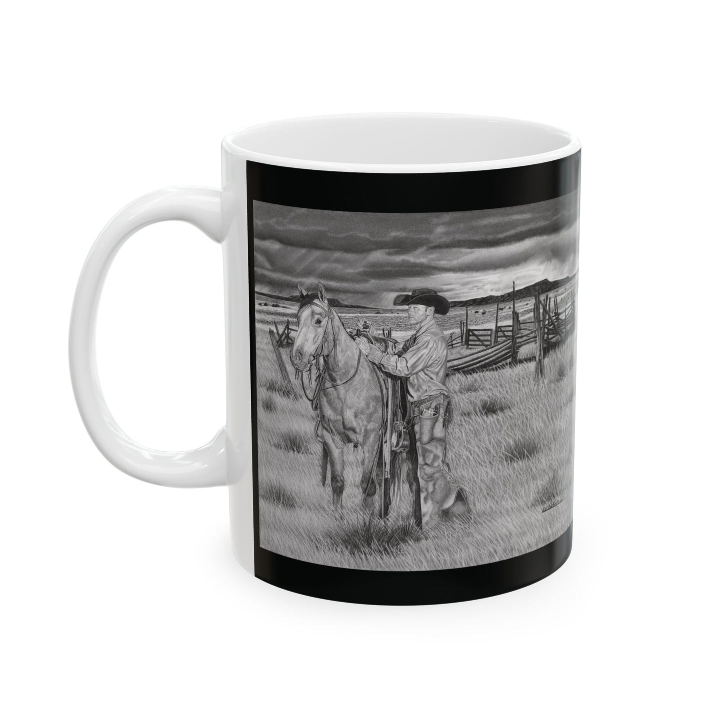 Coffee mug, western style