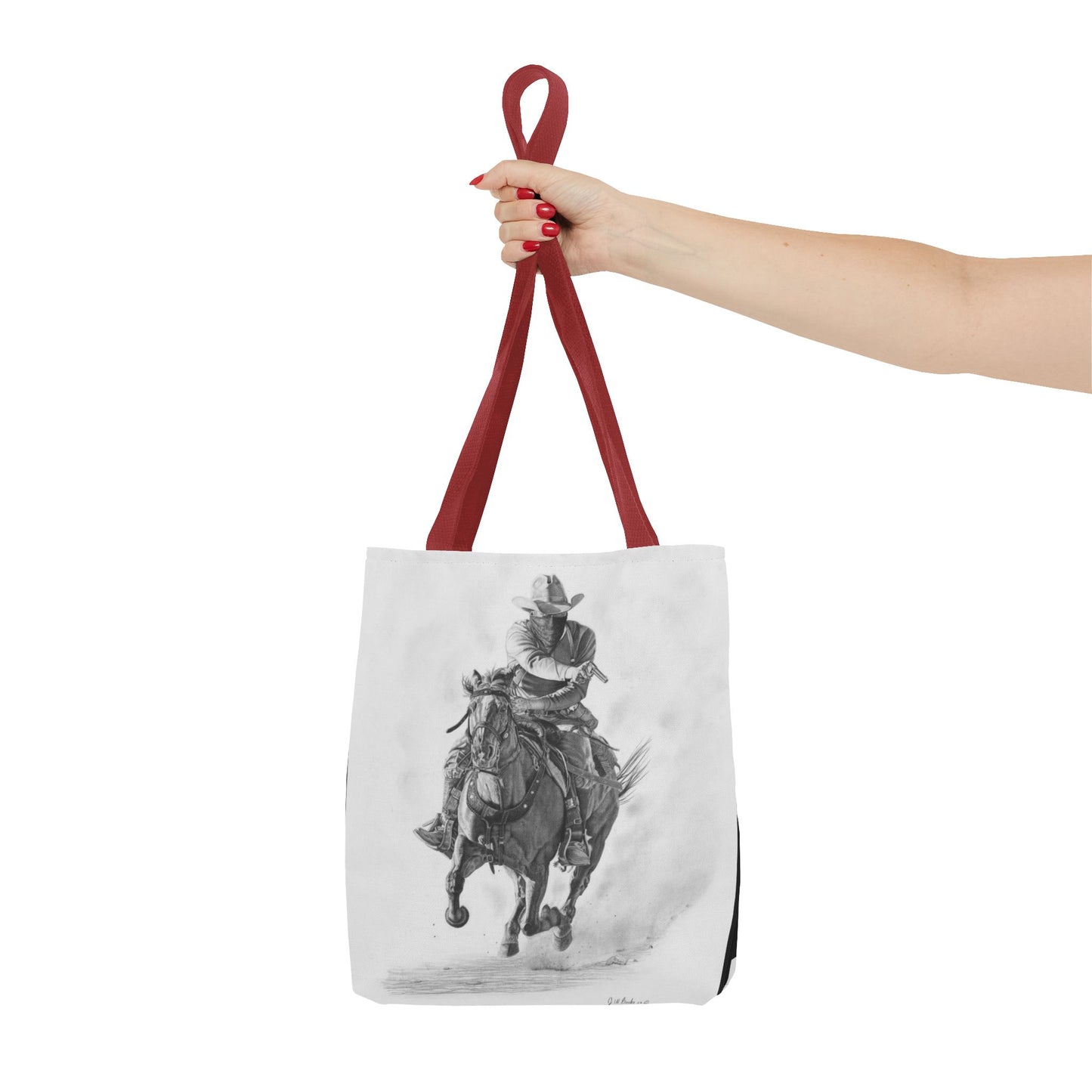 "Bandit " Tote Bag, Western Style Shopping Tote, Equestrian Gift, Farmhouse Decor, Horse Lover Accessory