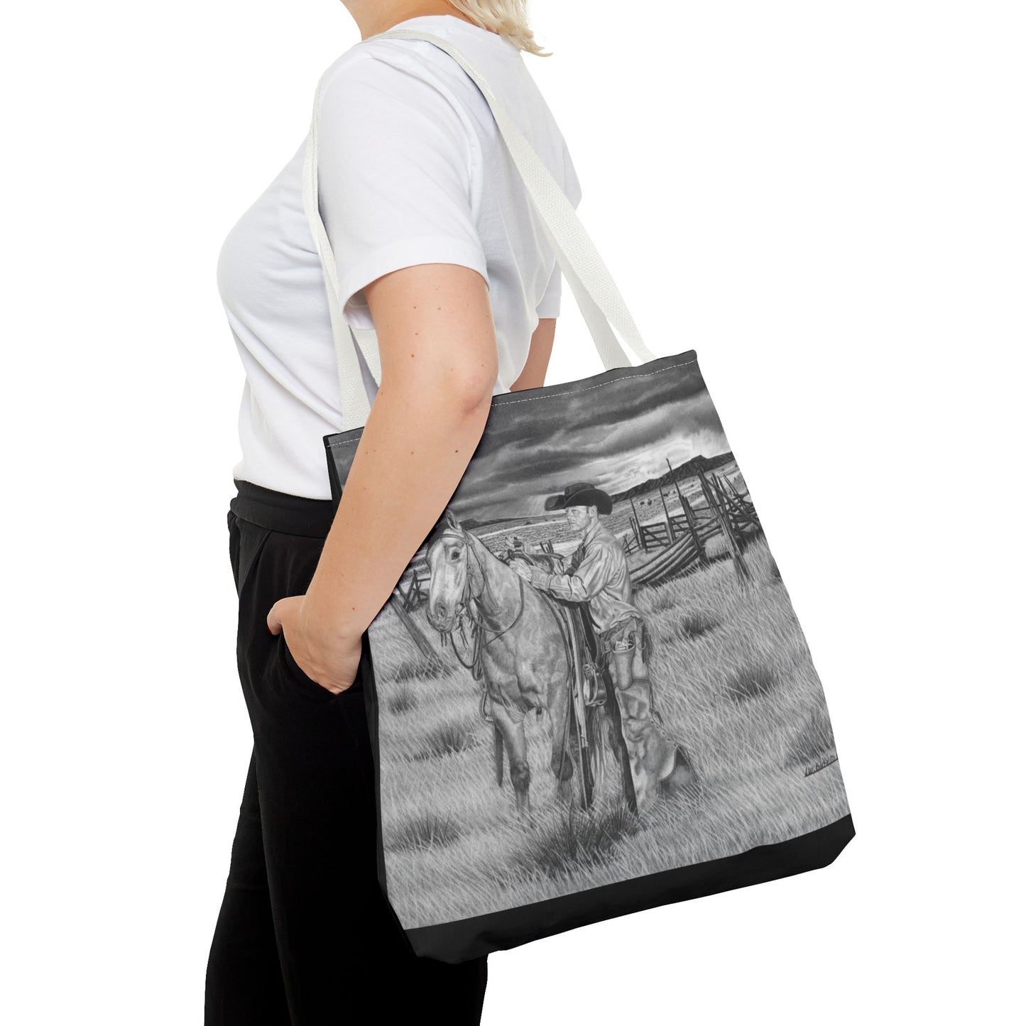 Western Art Tote Bag