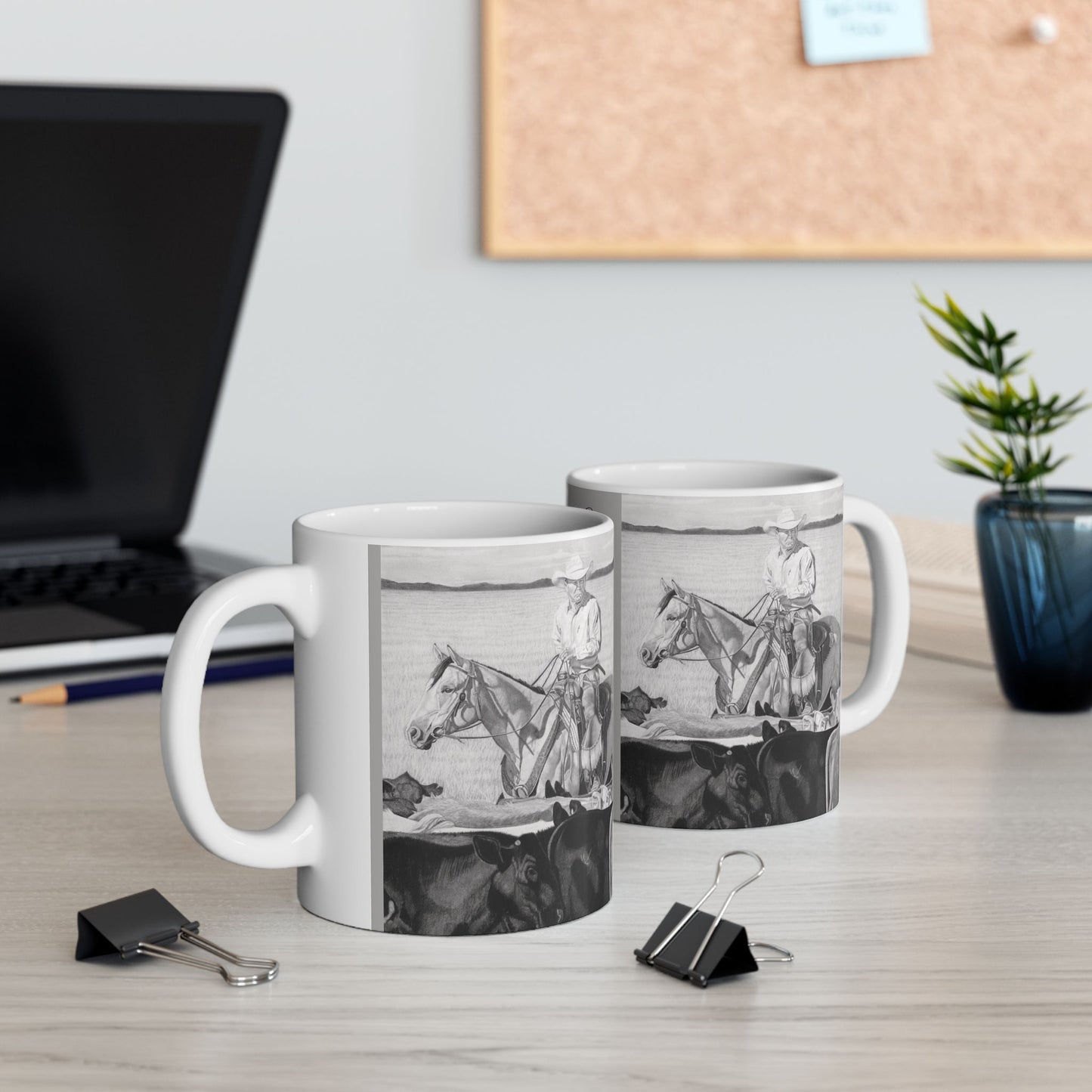 Coffee Mug, western art
