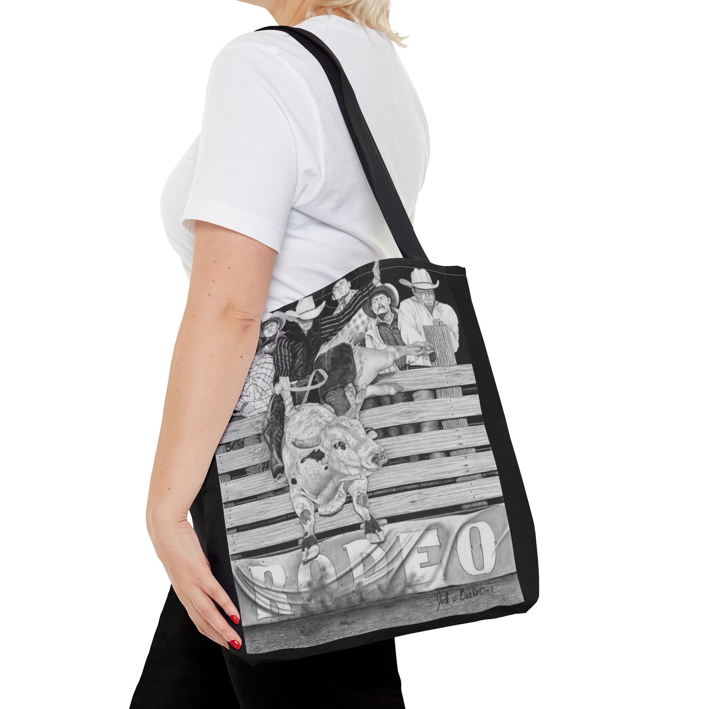 Tote Bag, Western Style Shopping Tote, Equestrian Gift, Farmhouse Decor, Horse Lover Accessory