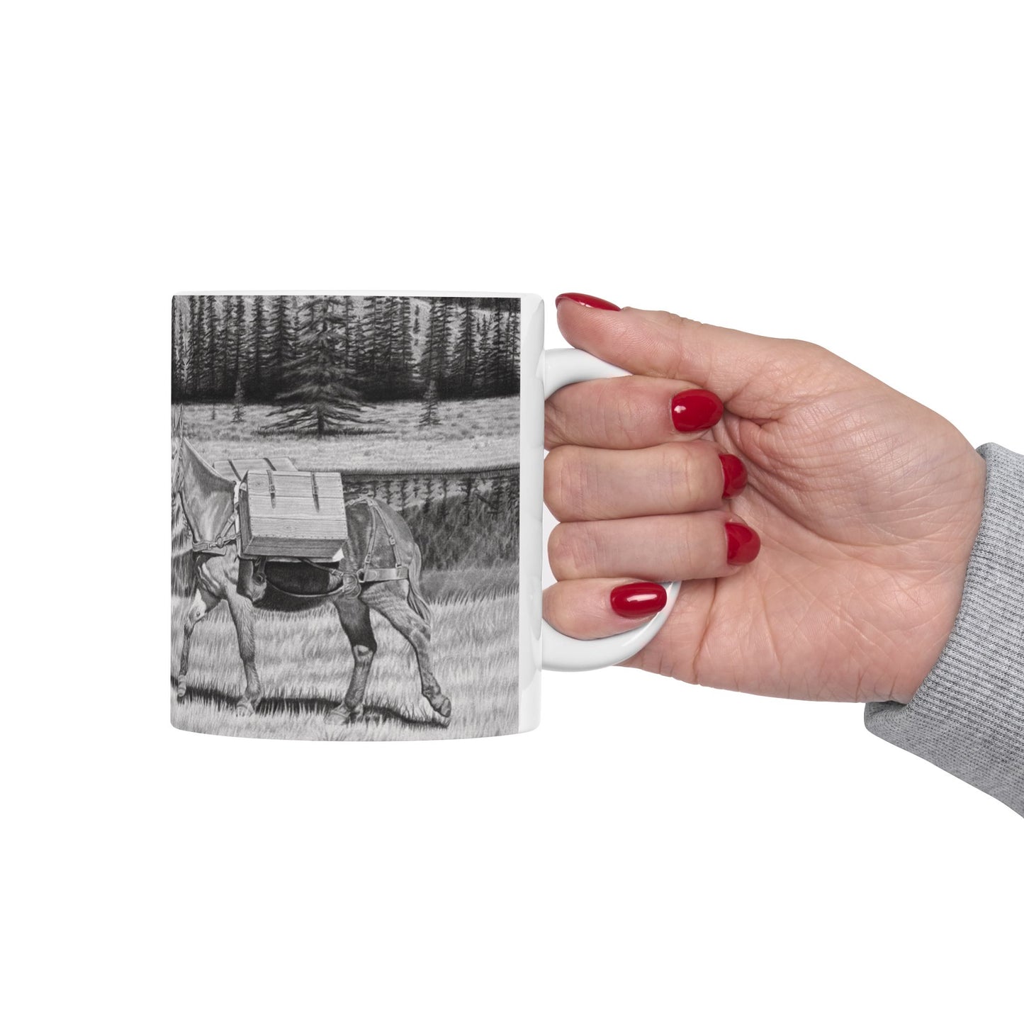 Coffee mug, western style