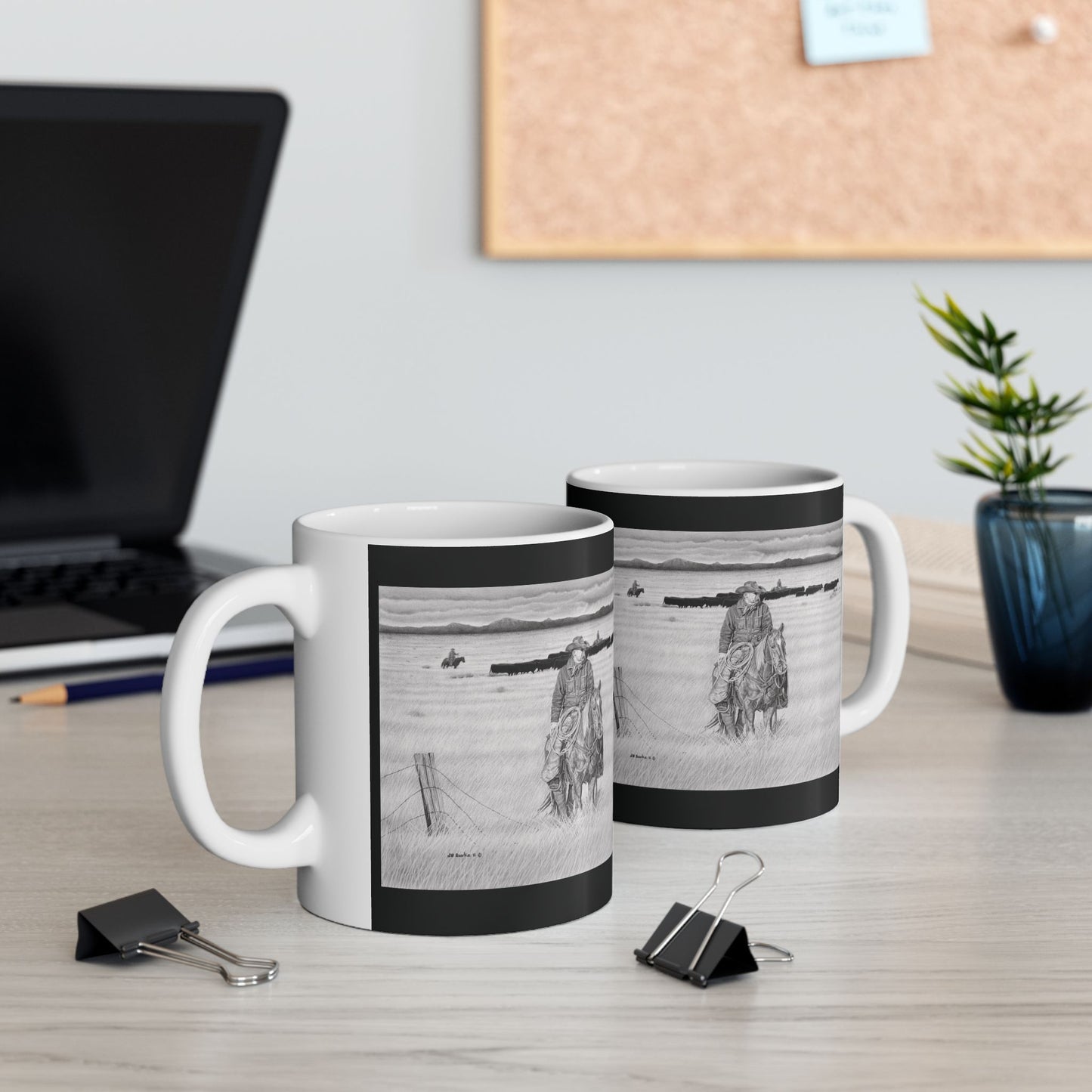 Coffee Mug, western style