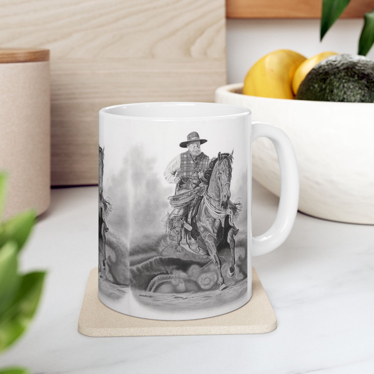 Coffee Mug, western style