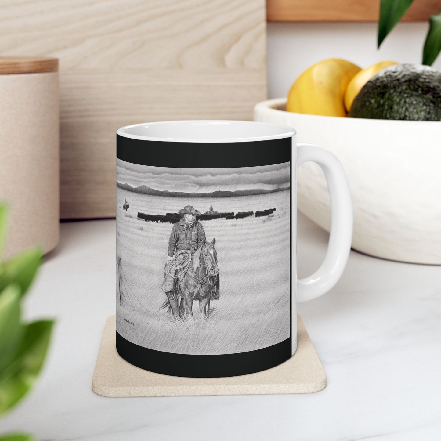 Coffee Mug, western style