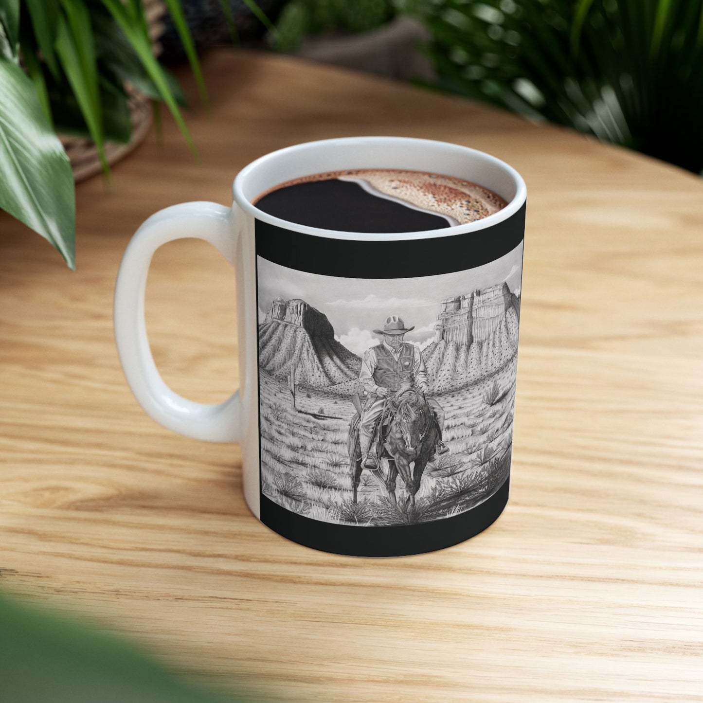 Coffee Mug, western style