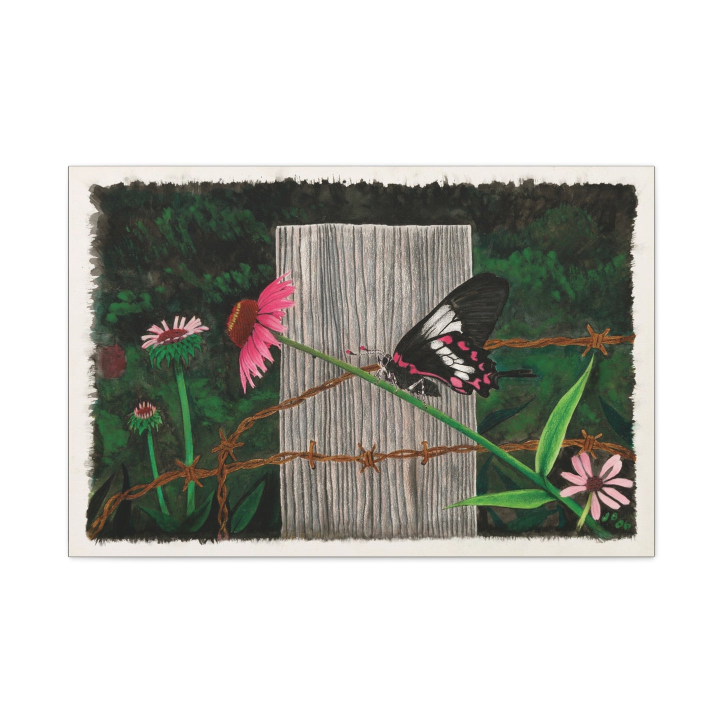 Western art on canvas, home decor, farmhouse