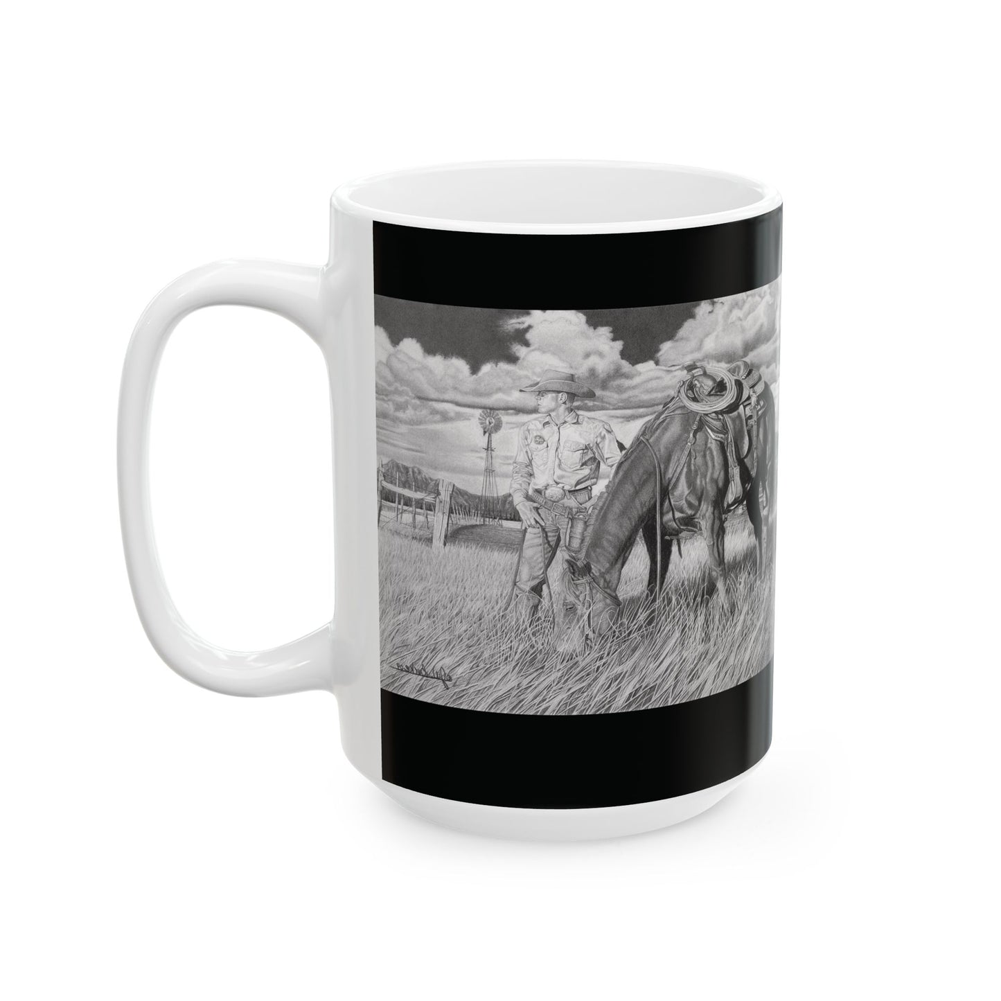 Young Cowboy Dreams Coffe Mug