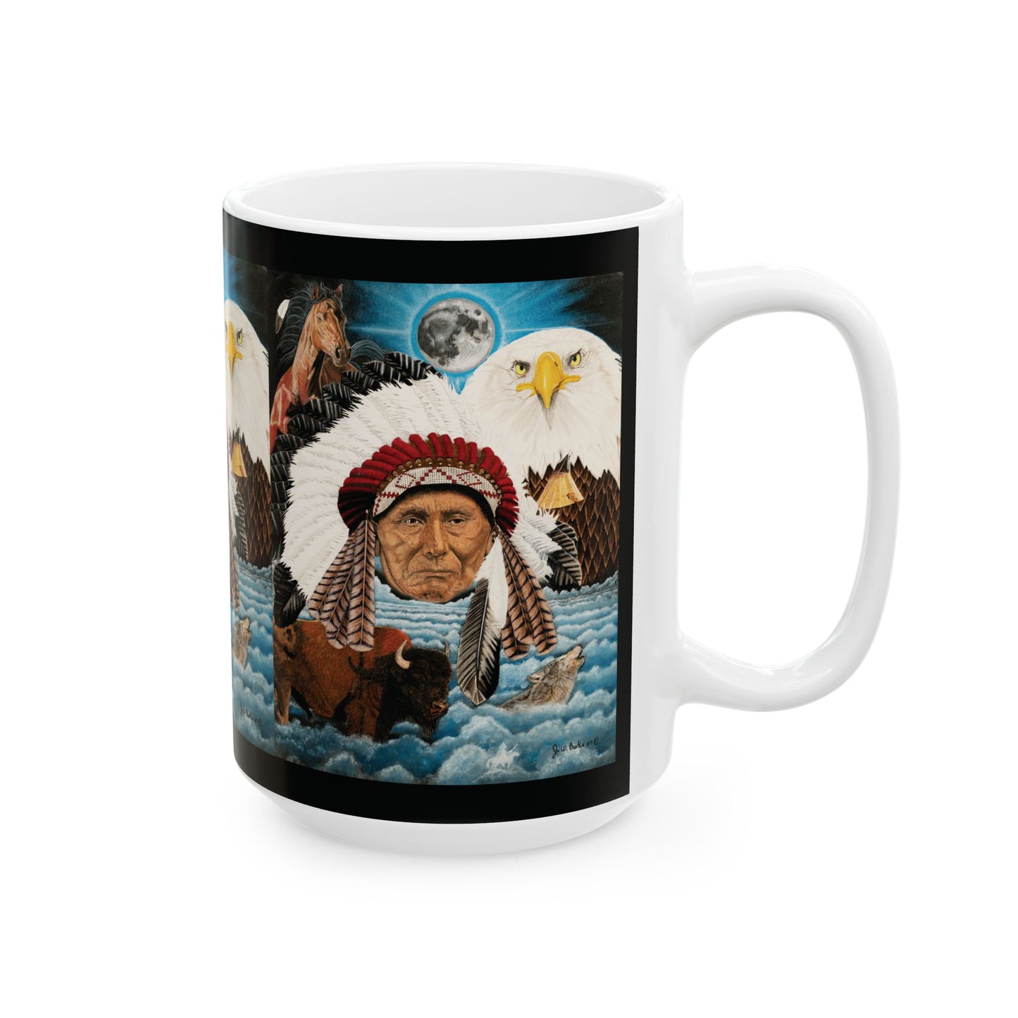 Coffee Mug, western style