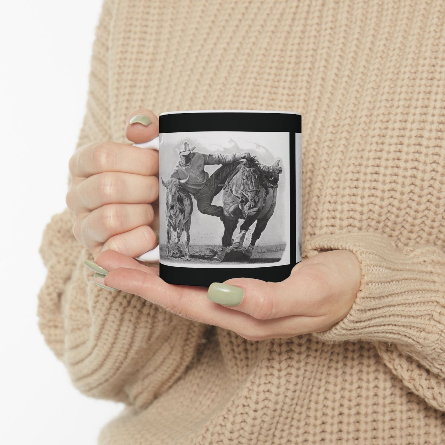 Coffee Mug, western style