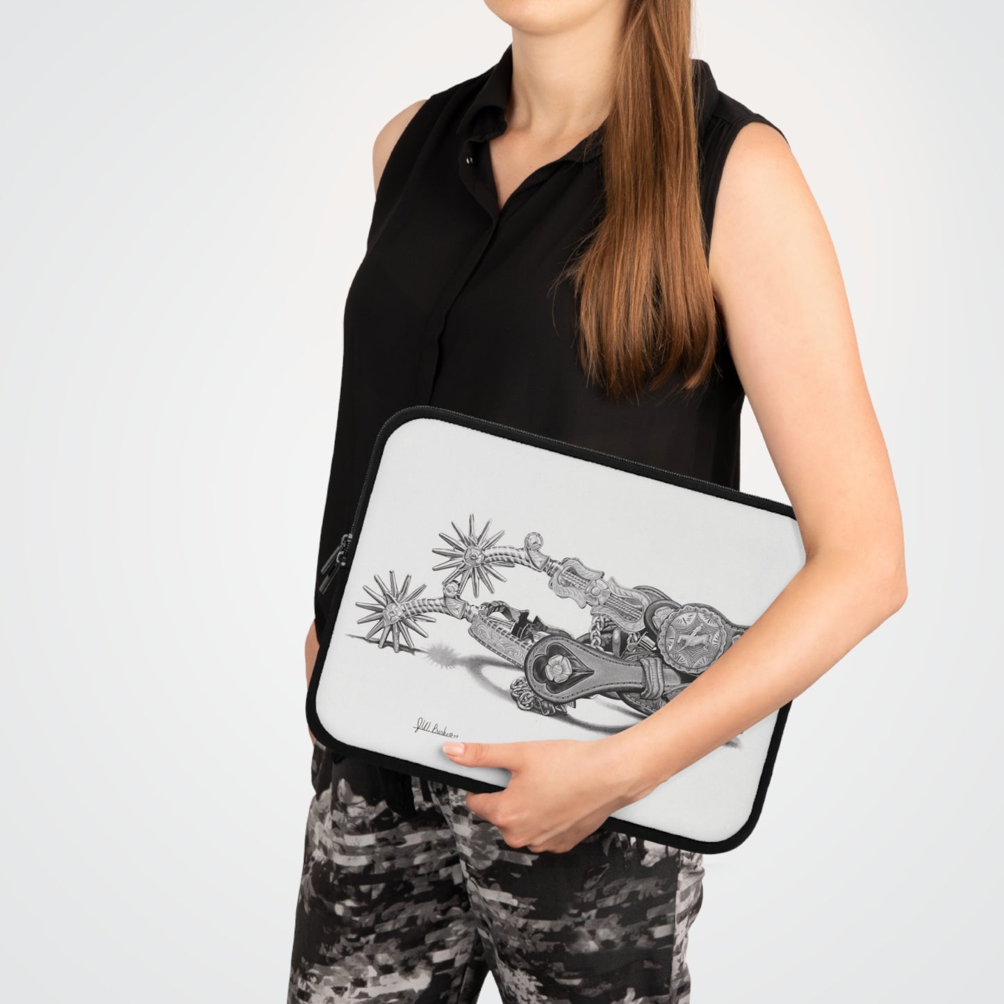 Laptop Sleeve, western style, Rodeo Accessories, Durable Tech Cover