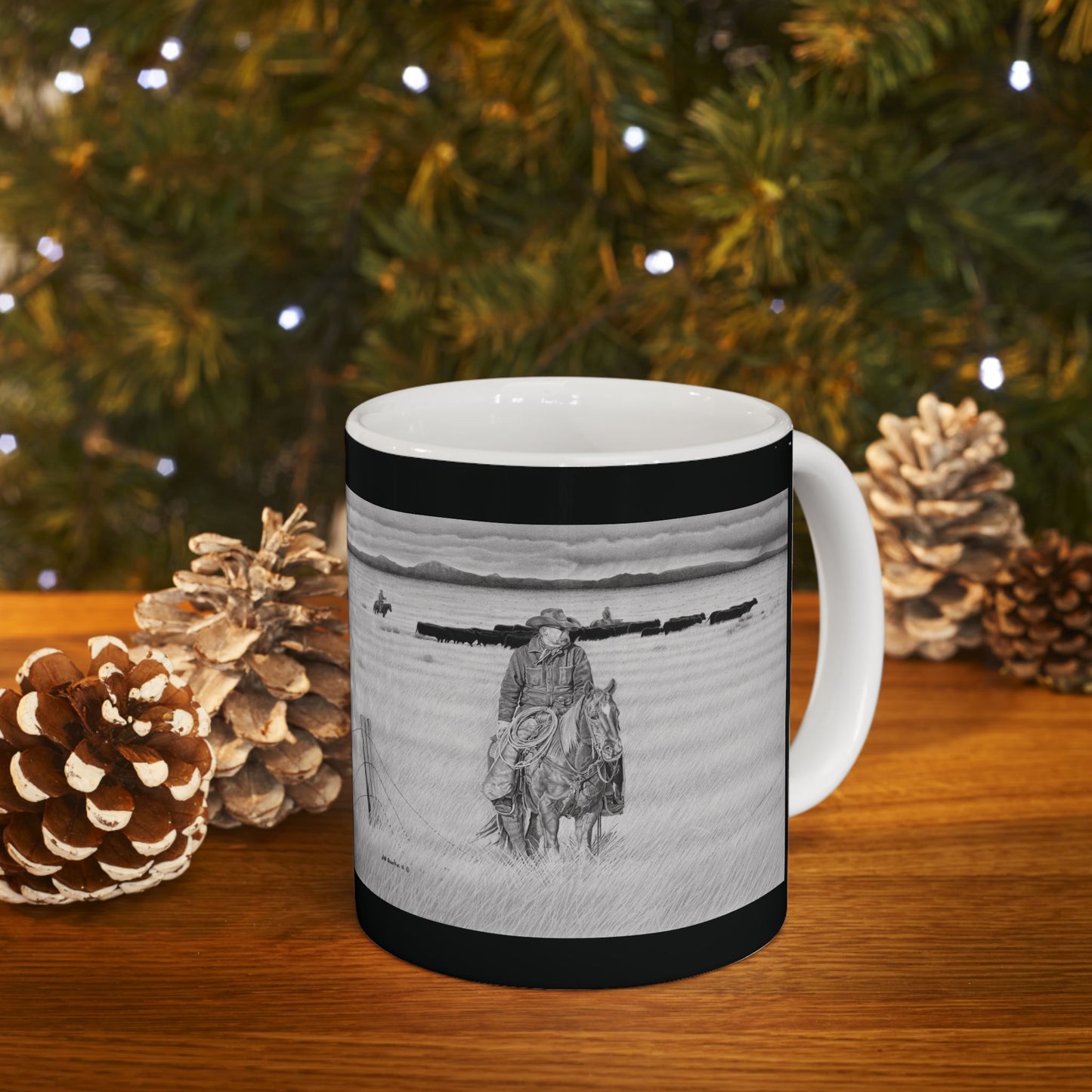 Coffee Mug, western style