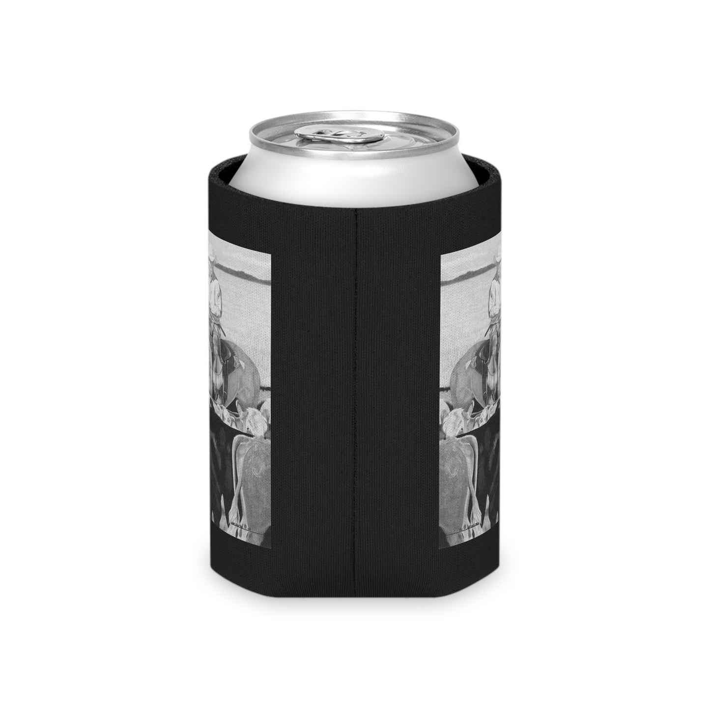 Can Cooler, Western Beverage Sleeve, Outdoor Party Gear, Country-Themed Drink Holder, Ideal for BBQs & Tailgates