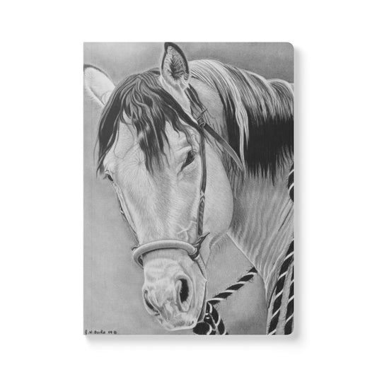 "Watcha lookin at"" Native American Wildlife Softcover Journal, Notebook for Writing, Artistic Gift, Travel Journal, Eco-Friendly Stationery, Unique Artwork