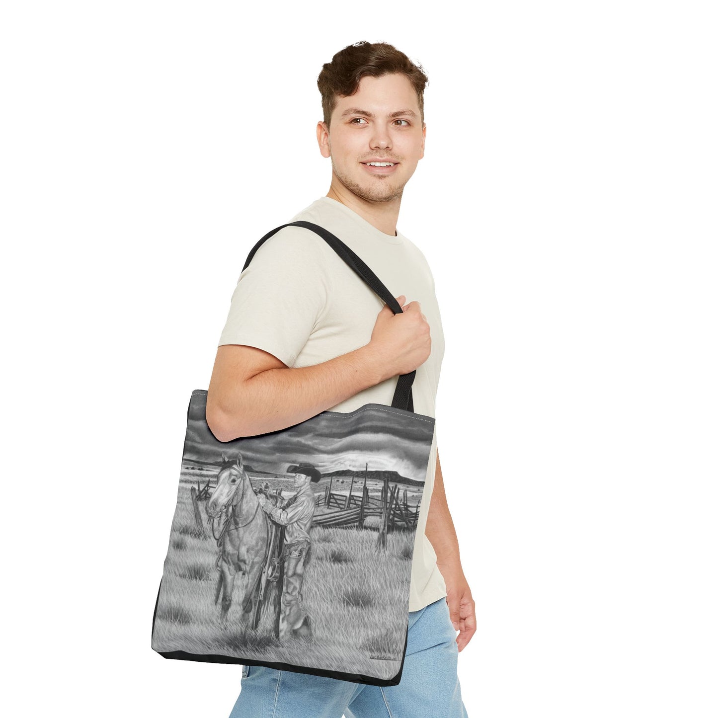 Western Art Tote Bag