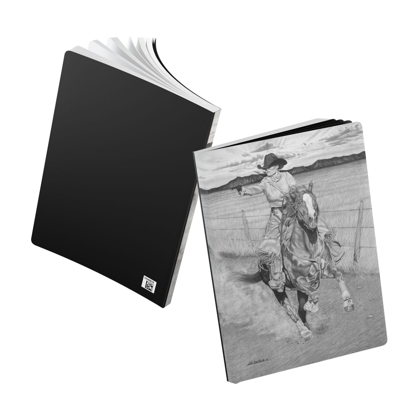 Softcover Journal, Notebook for Writing, Artistic Gift, Travel Journal, Eco-Friendly Stationery, Unique Artwork