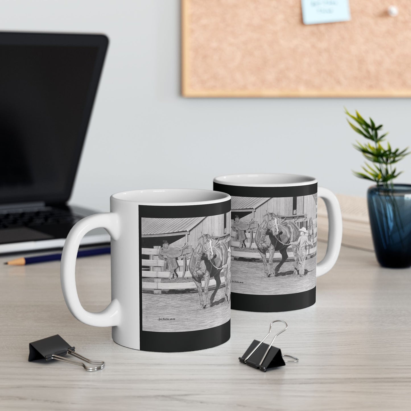 Coffee Mug, western style