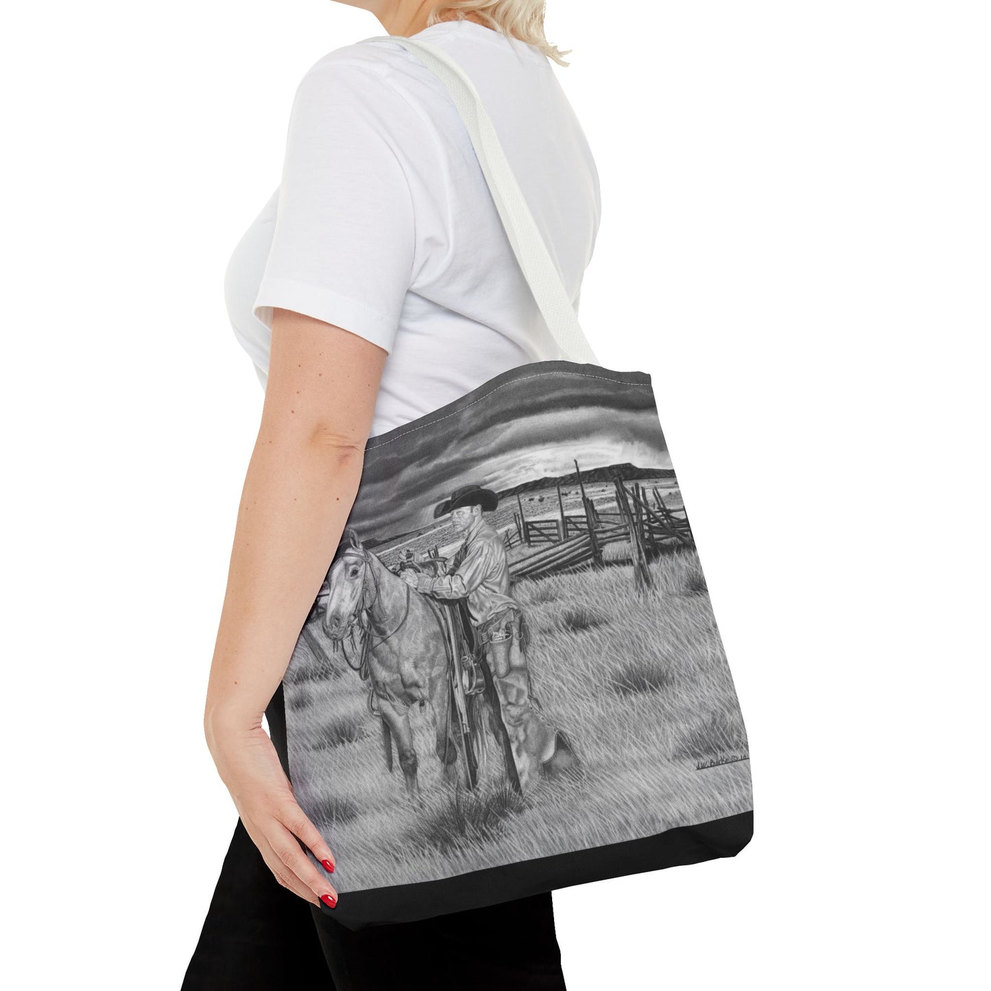 Western Art Tote Bag