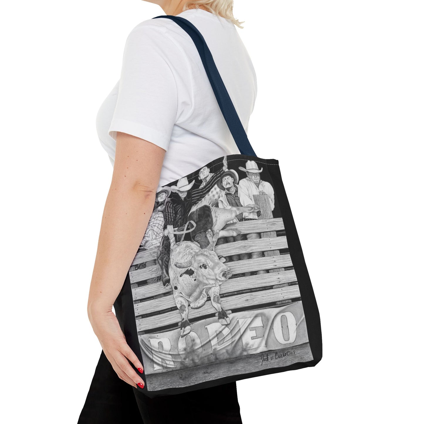Tote Bag, Western Style Shopping Tote, Equestrian Gift, Farmhouse Decor, Horse Lover Accessory