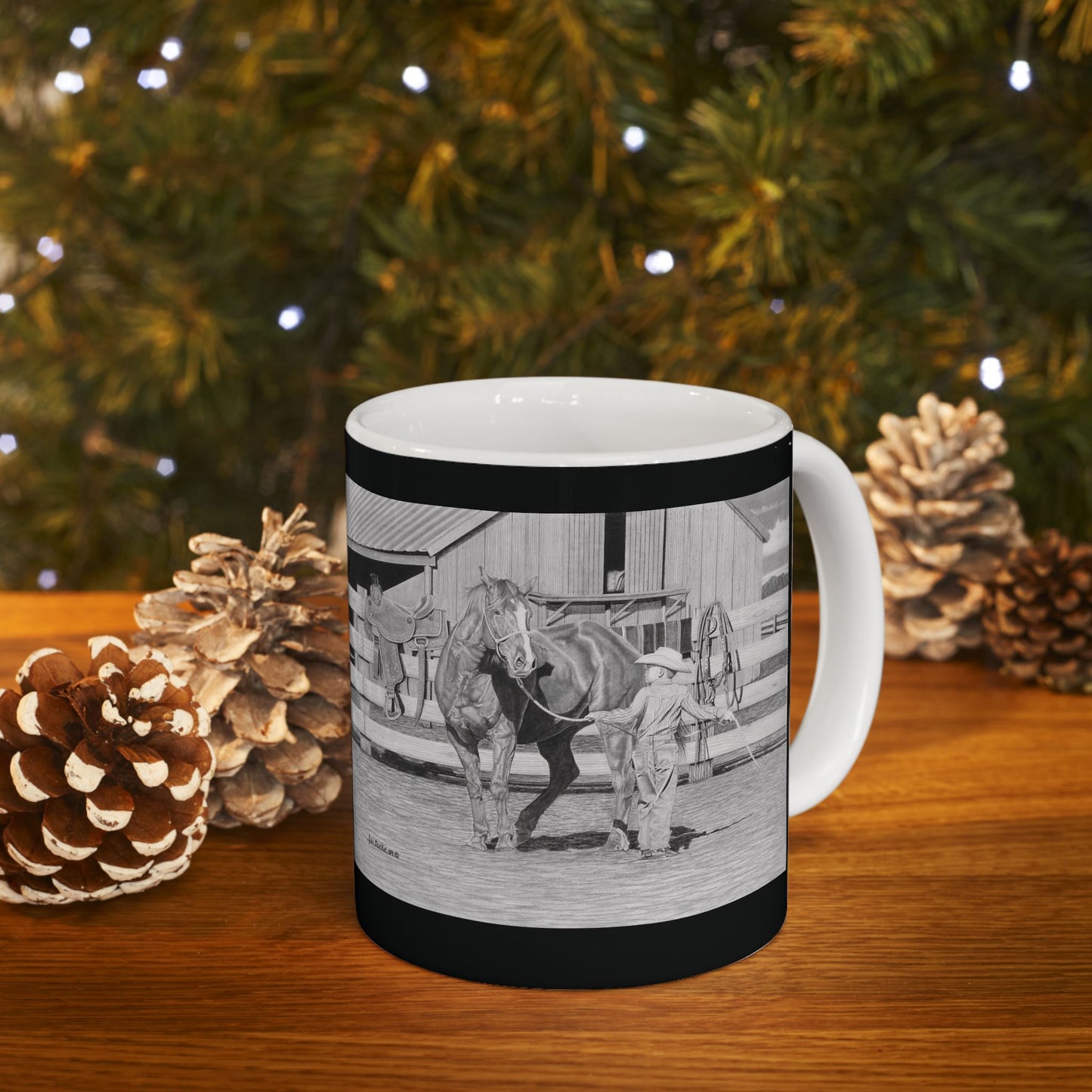 Coffee Mug, western style