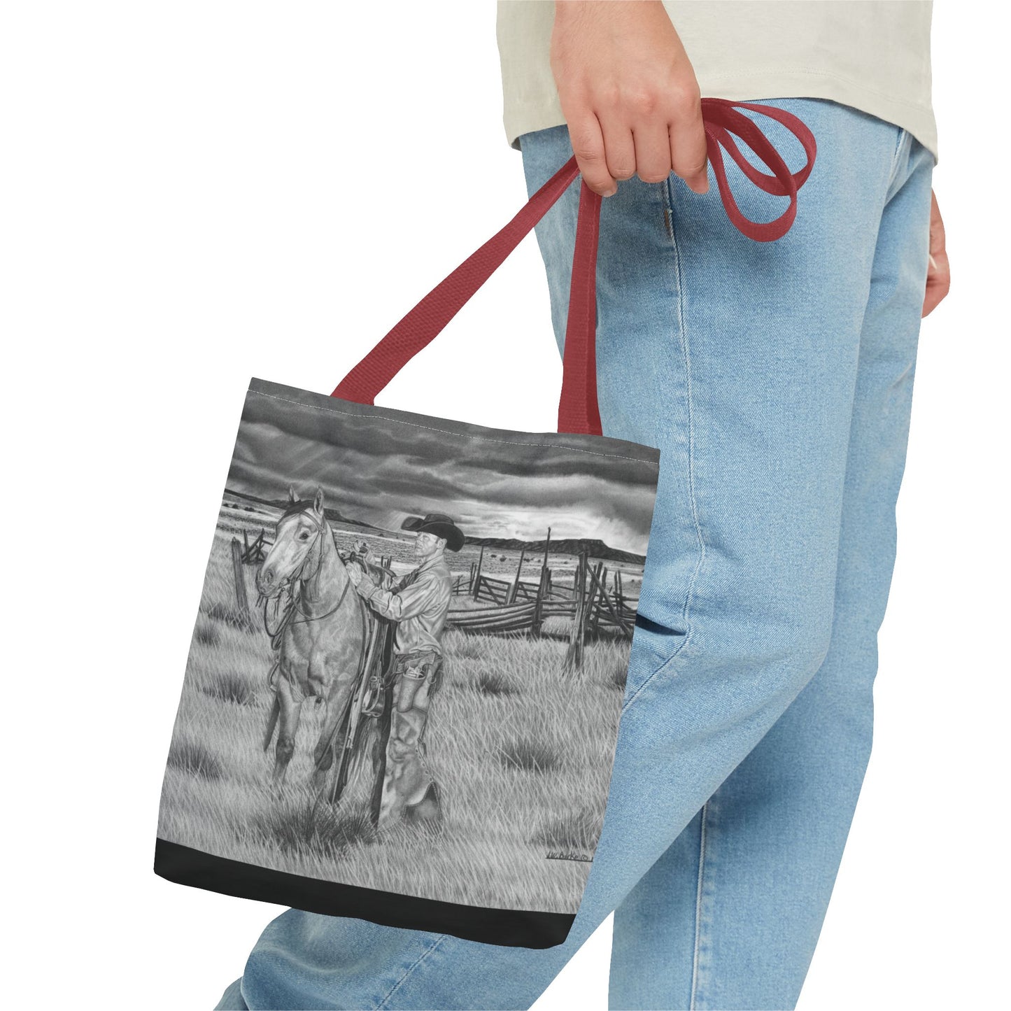 Western Art Tote Bag