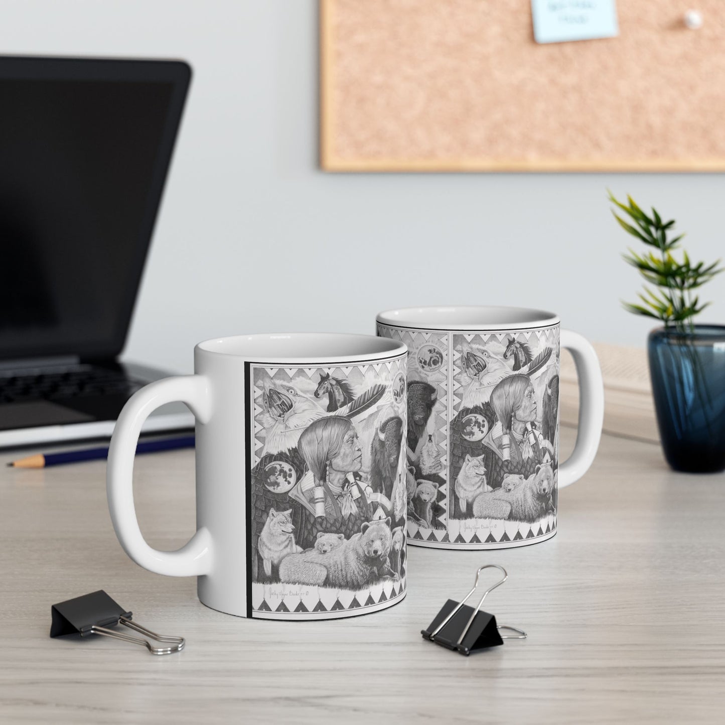 Coffee Mug, western style