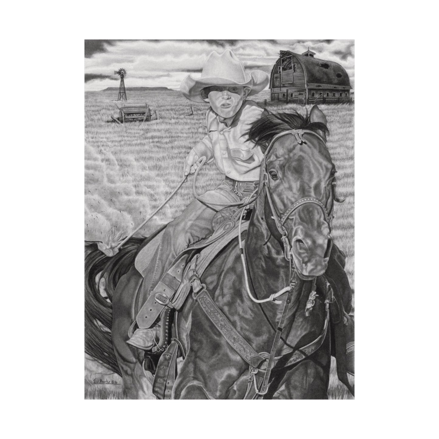 Art Poster, Western Home Decor, Country Wall Art, Horse Lovers Gift, Vintage Ranch Print