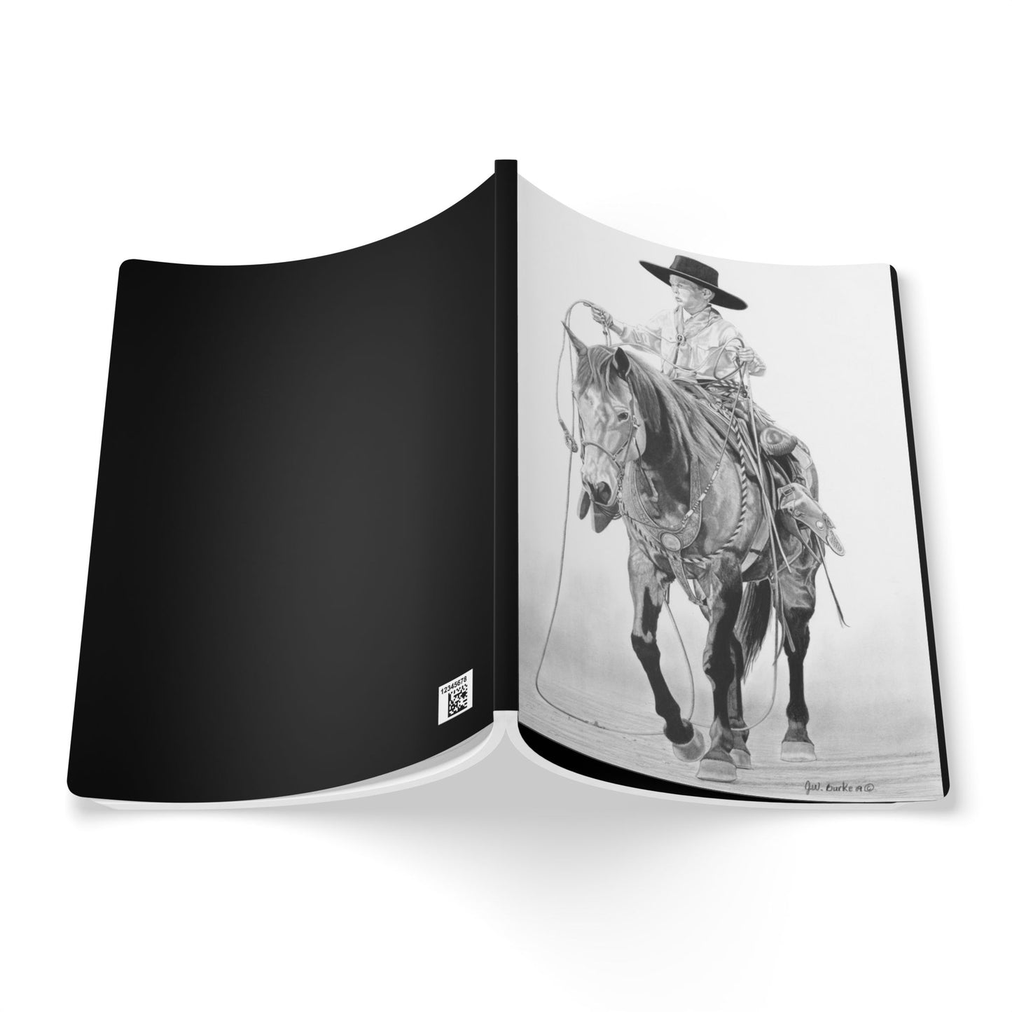 Softcover Journal, Notebook for Writing, Artistic Gift, Travel Journal, Eco-Friendly Stationery, Unique Artwork