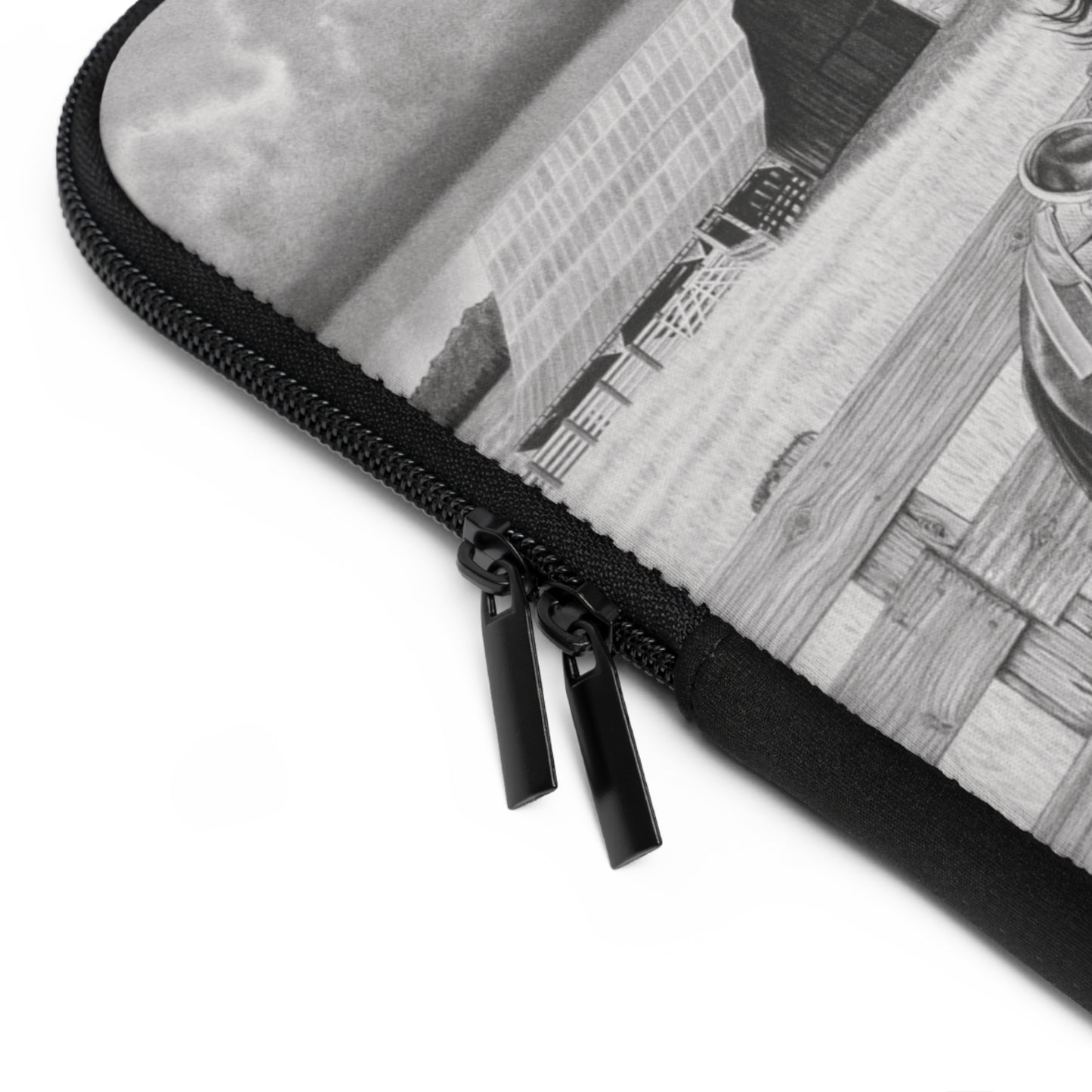 "The Gift Named Storm" Rustic Cowboy Laptop Sleeve, Western Cowpoke Case, Unique Gift for Ranch Lovers, Rodeo Accessories, Durable Tech Cover
