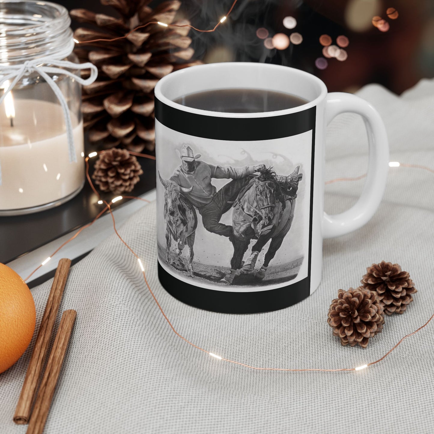 Coffee Mug, western style