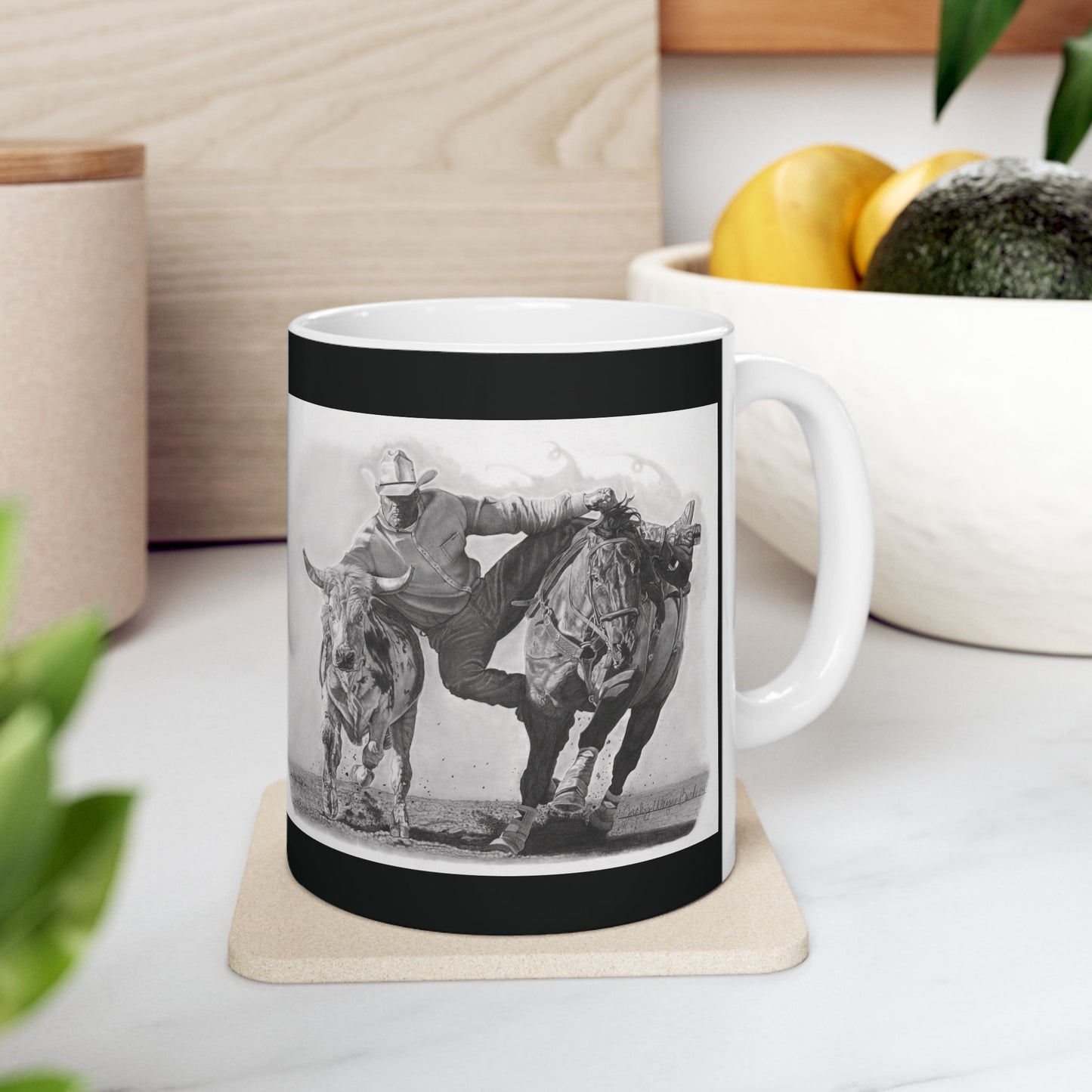 Coffee Mug, western style