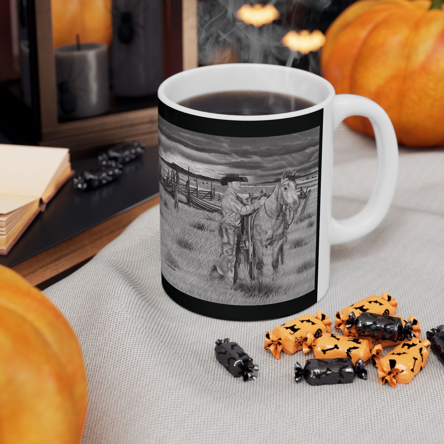 Coffee mug, western style