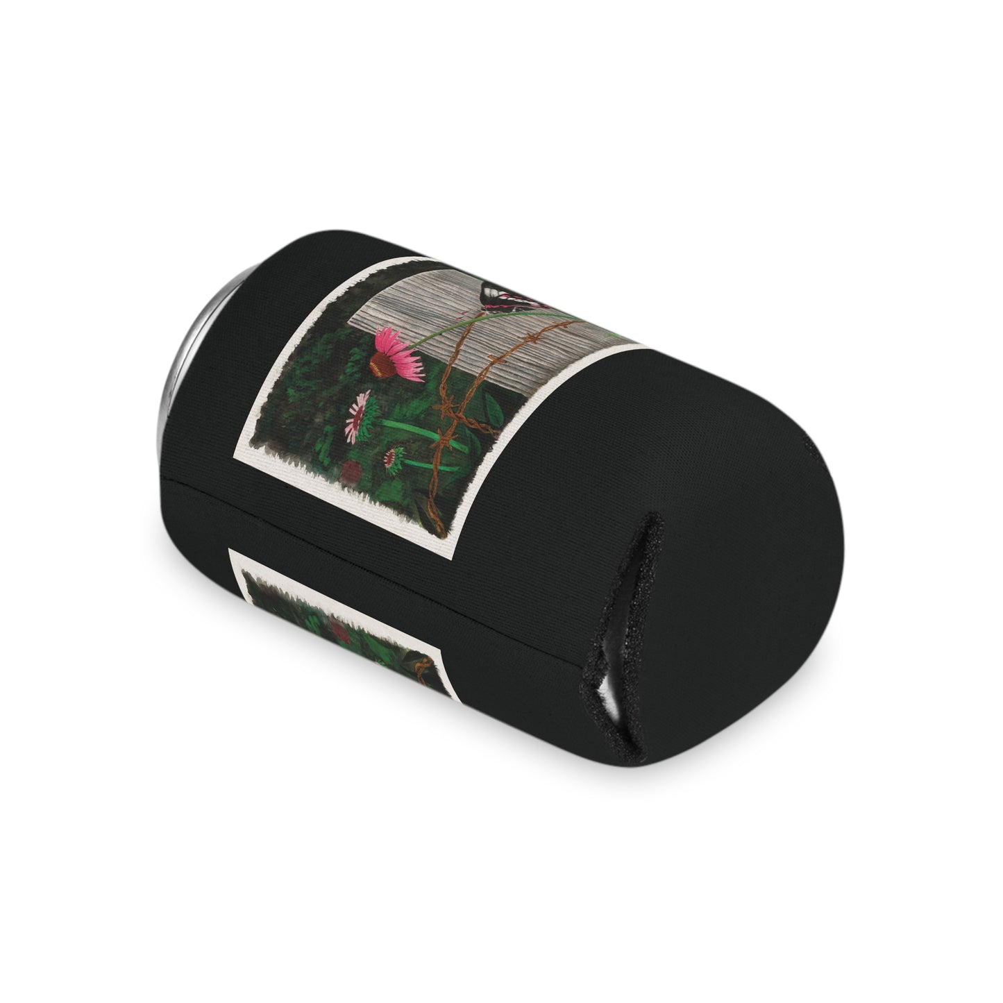 Can Cooler, Western Beverage Sleeve, Outdoor Party Gear, Country-Themed Drink Holder, Ideal for BBQs & Tailgates