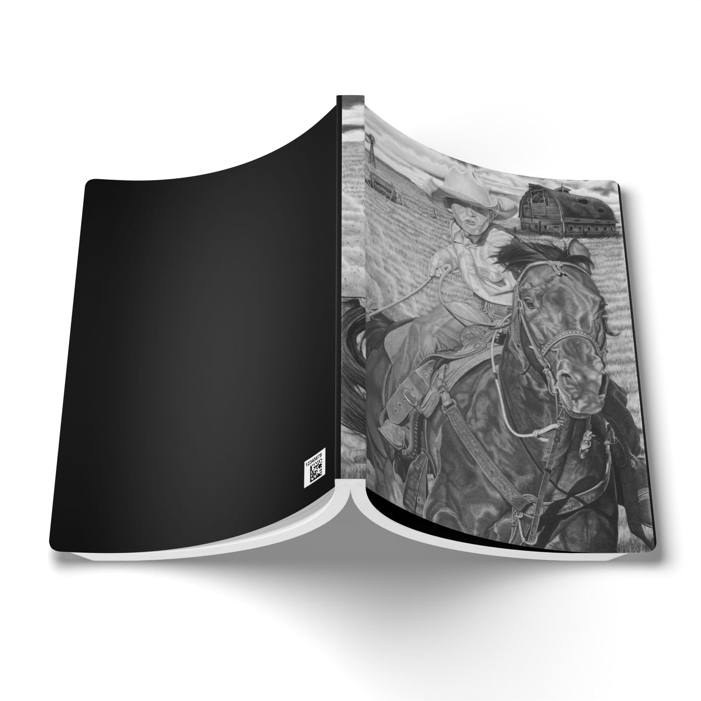Softcover Journal, Notebook for Writing, Artistic Gift, Travel Journal, Eco-Friendly Stationery, Unique Artwork