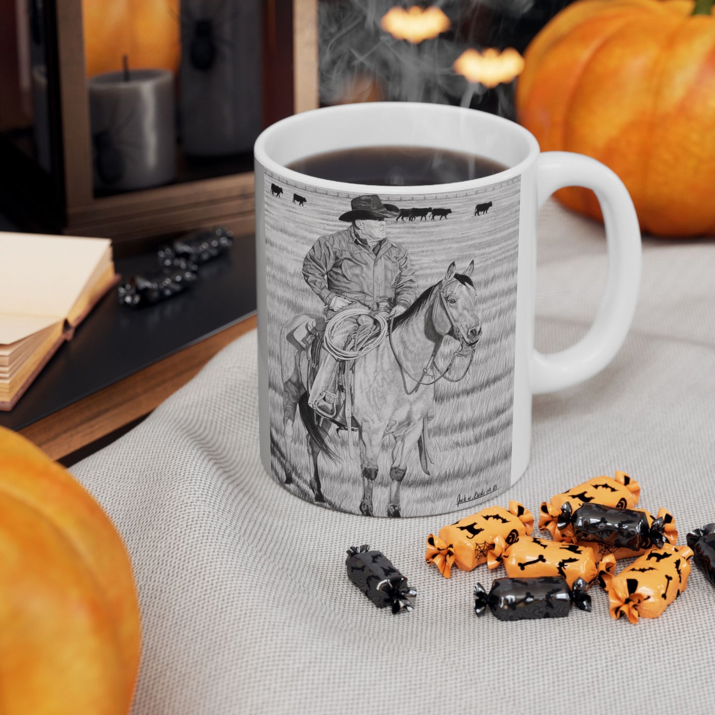Coffee Mug, western style