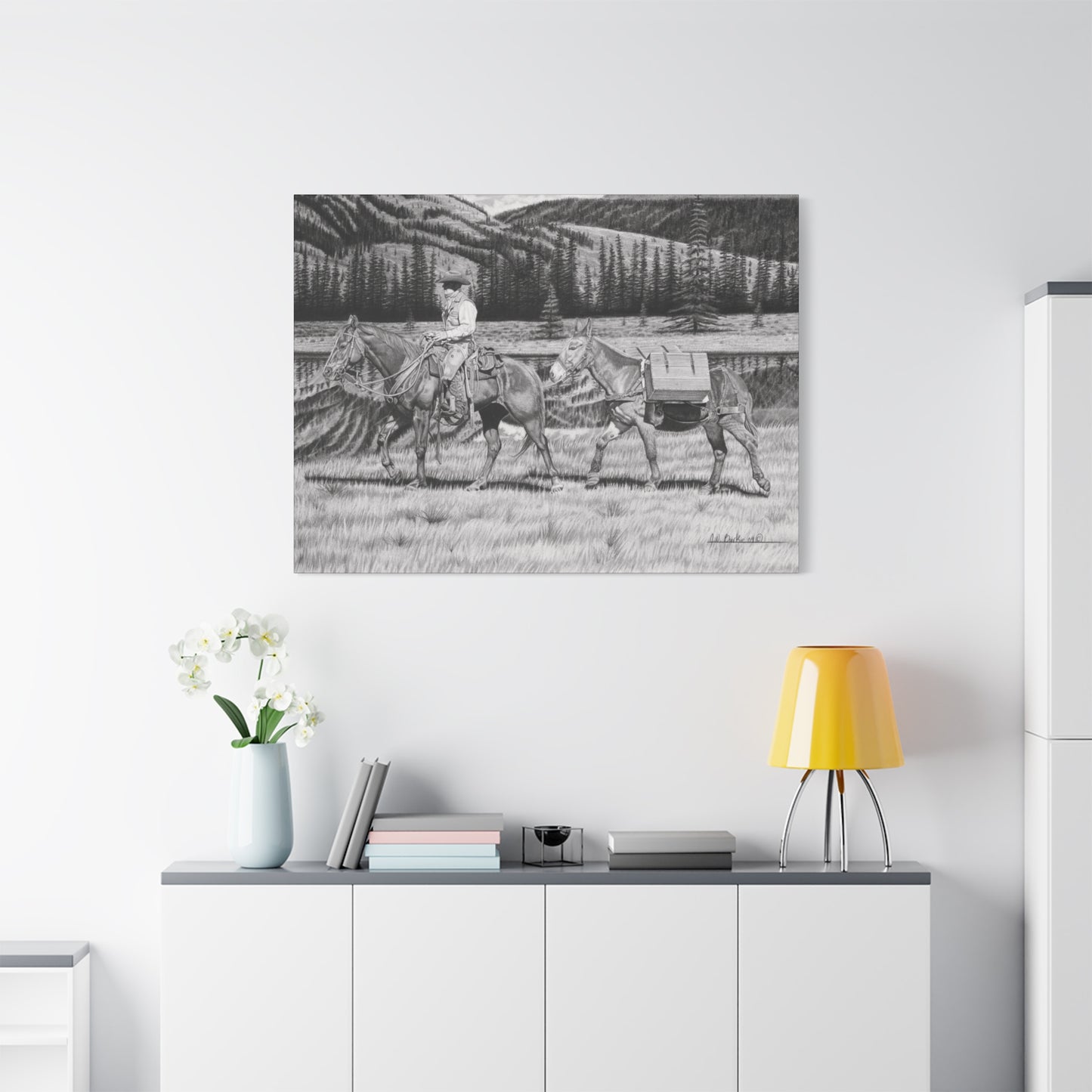 Rustic Western Artwork.