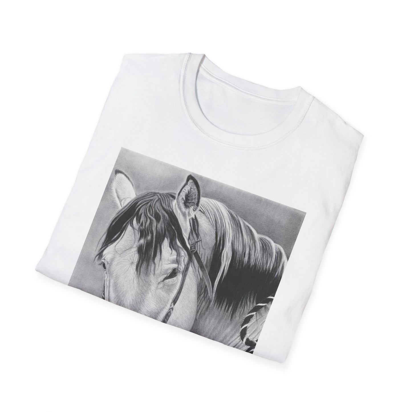 "Watcha lookin at" Western Horse Art T-Shirt