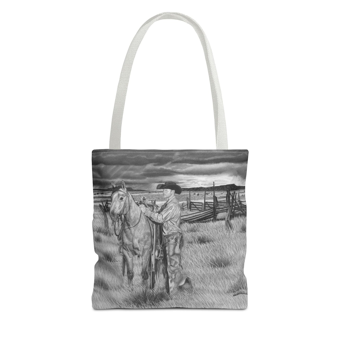 Western Art Tote Bag