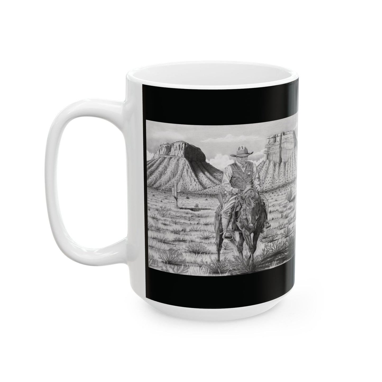 Coffee Mug, western style