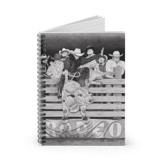 "Serious Fun" Espiral Notebook - Capturing the Spirit of the West, Journal for Equestrian Lovers, Western Art Gift, Cowpoke Writing Pad, [...]