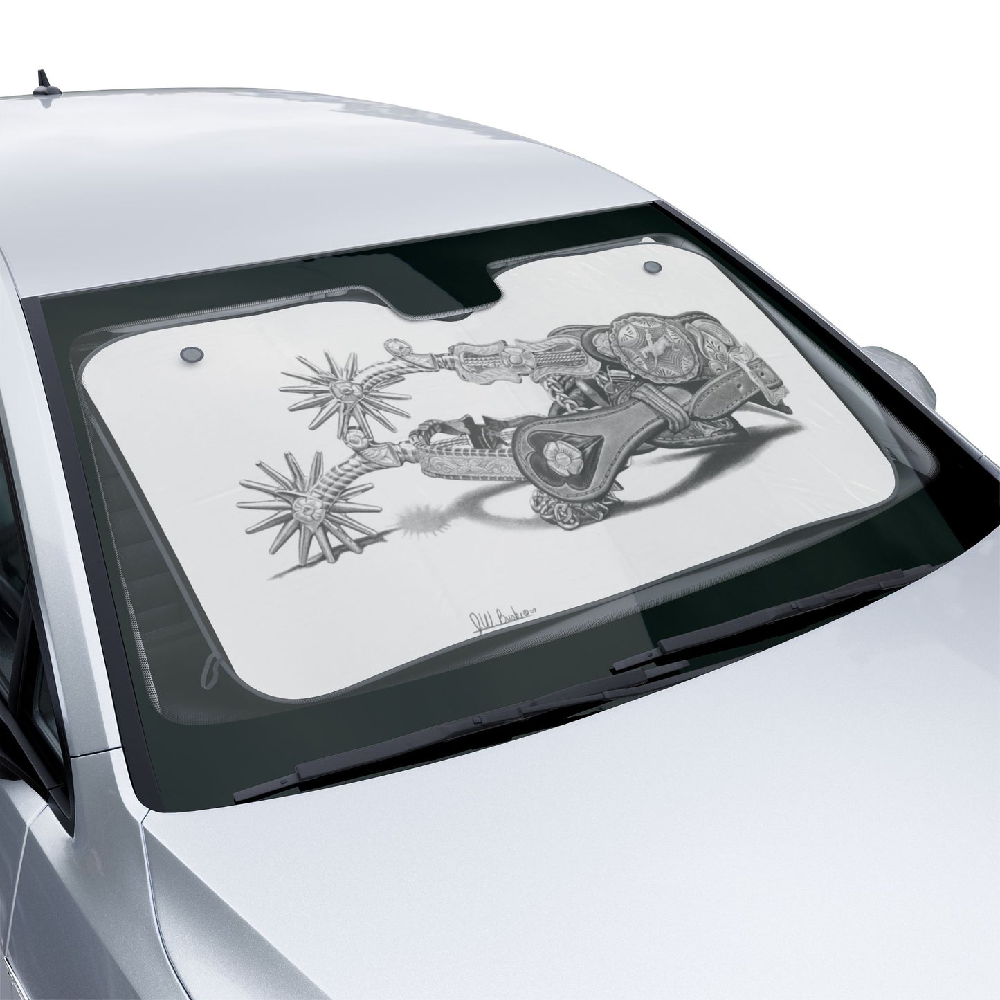 Car SunShade  Western  style Auto Sunshade