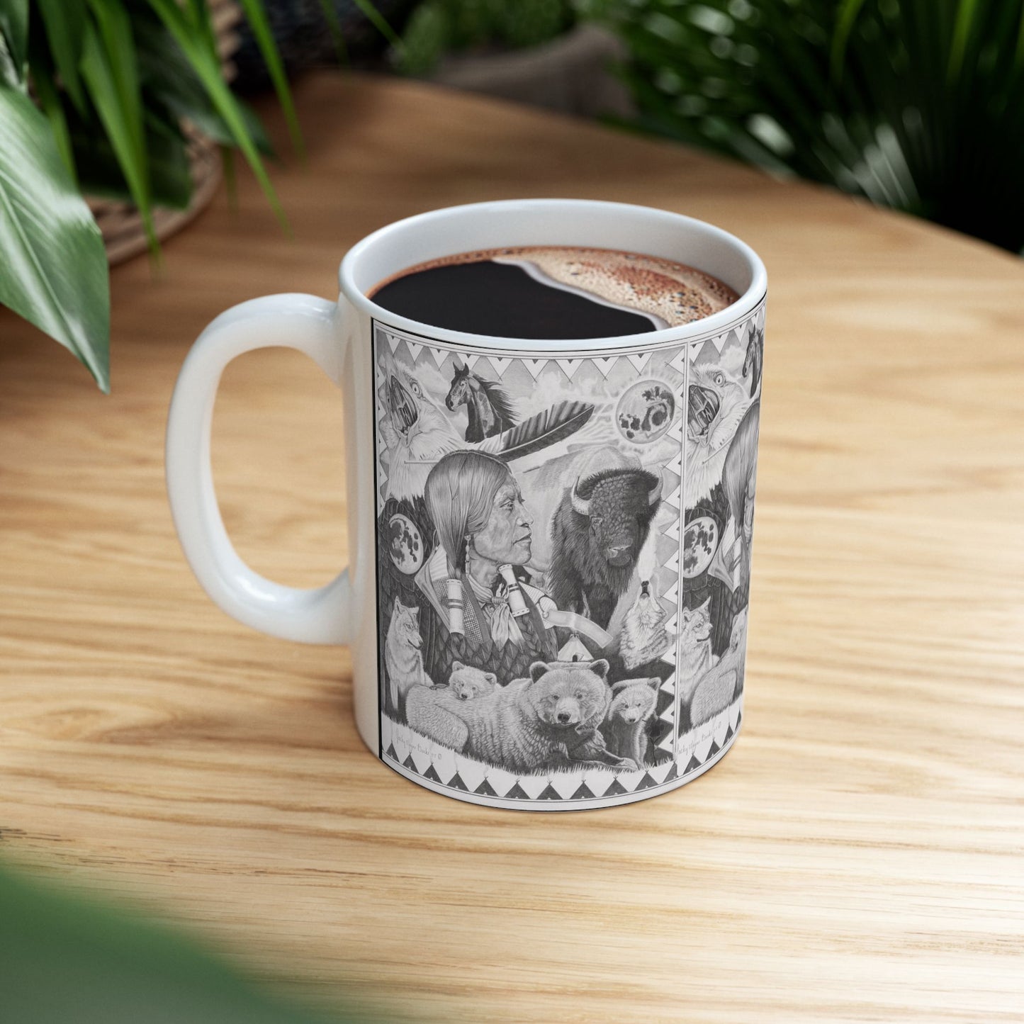 Coffee Mug, western style