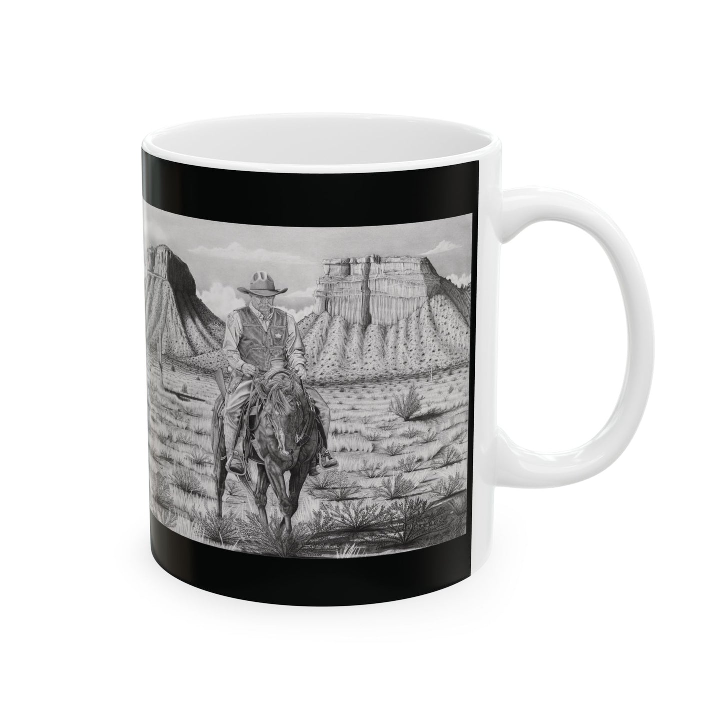 Coffee Mug, western style