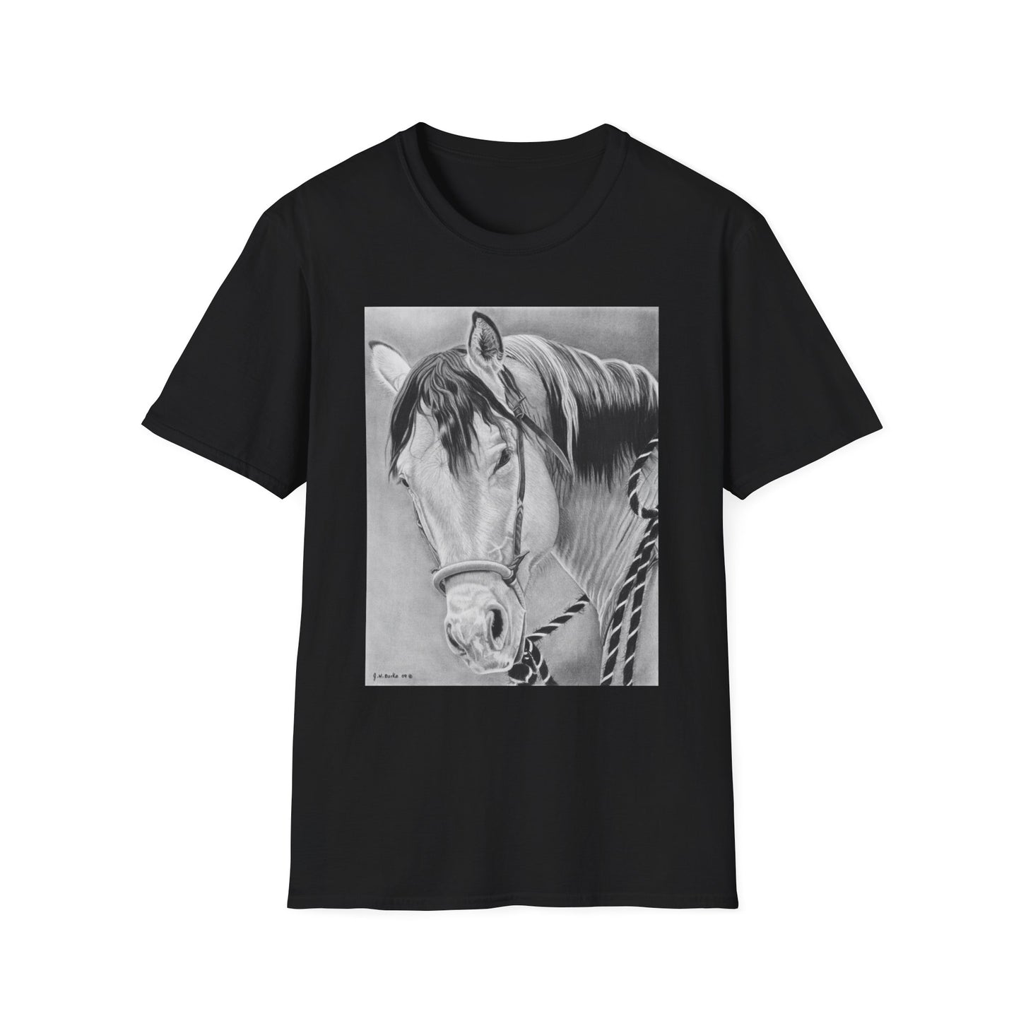 "Watcha lookin at" Western Horse Art T-Shirt