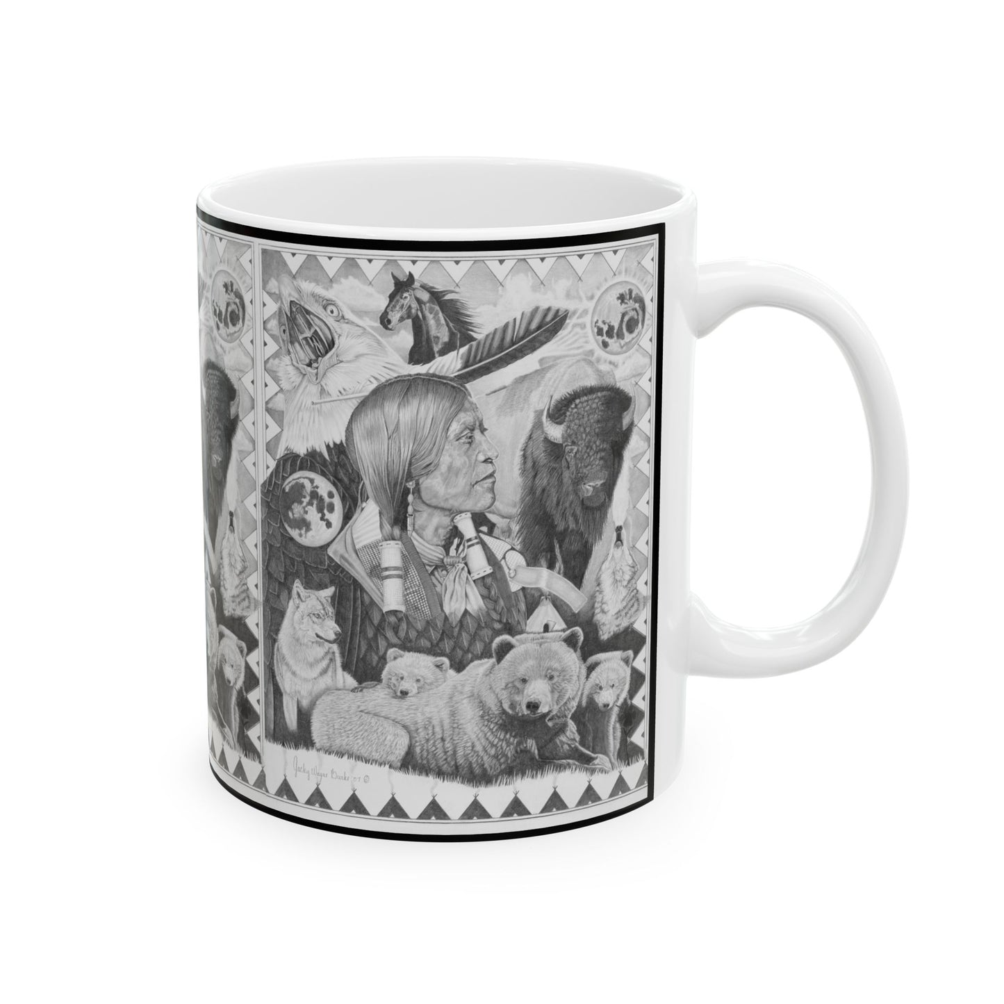Coffe Mug, western style