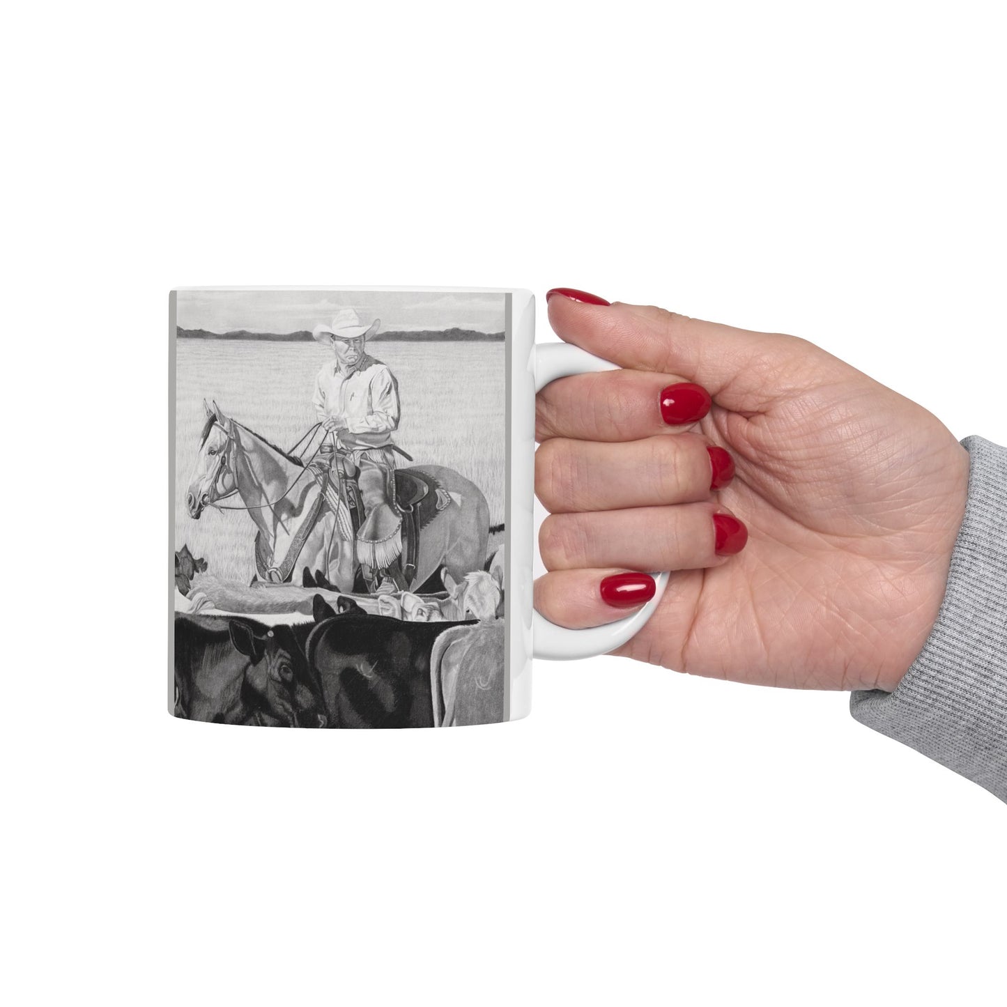 Coffee Mug, western art