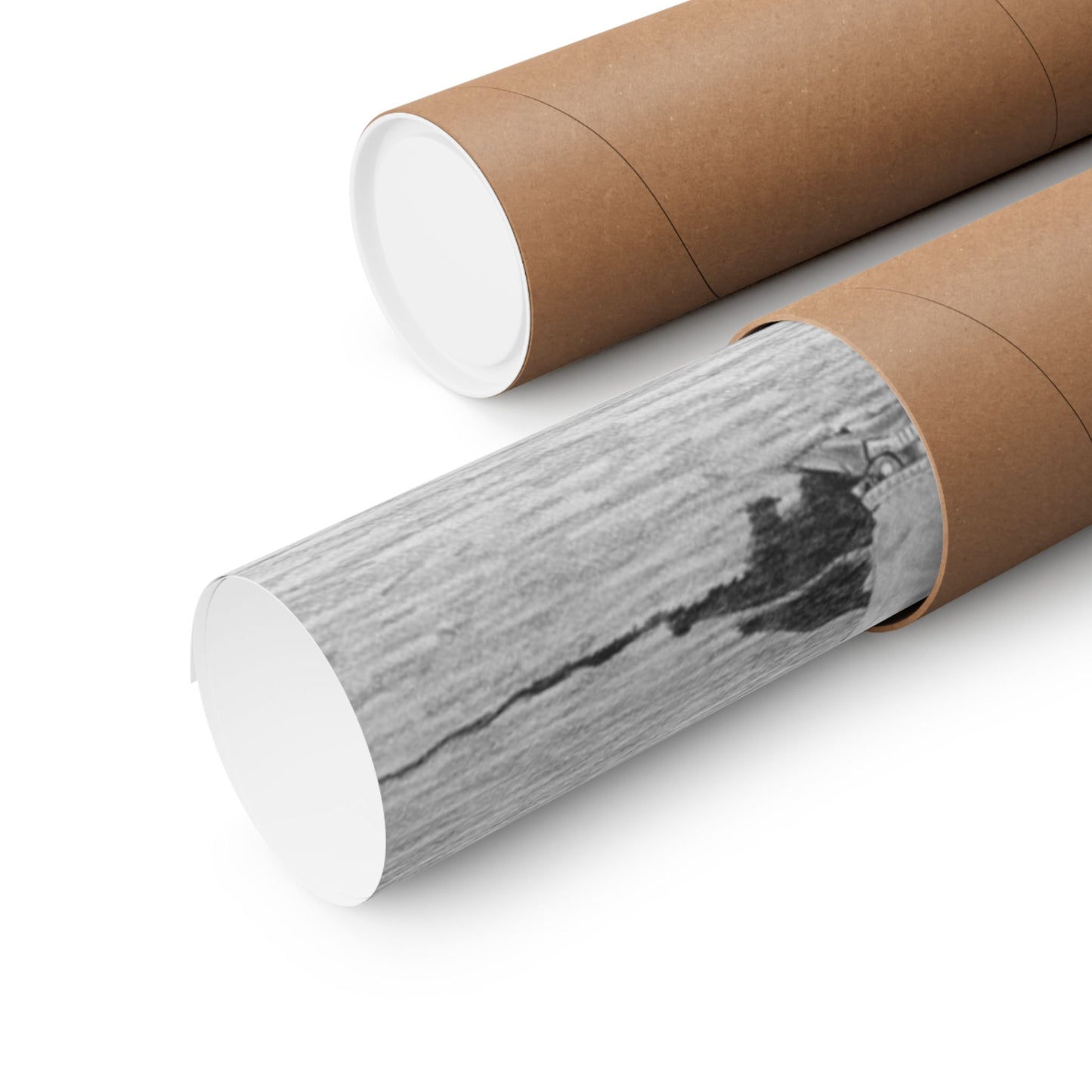 "Tall Task for a little Cawboy" Matte Vertical Posters