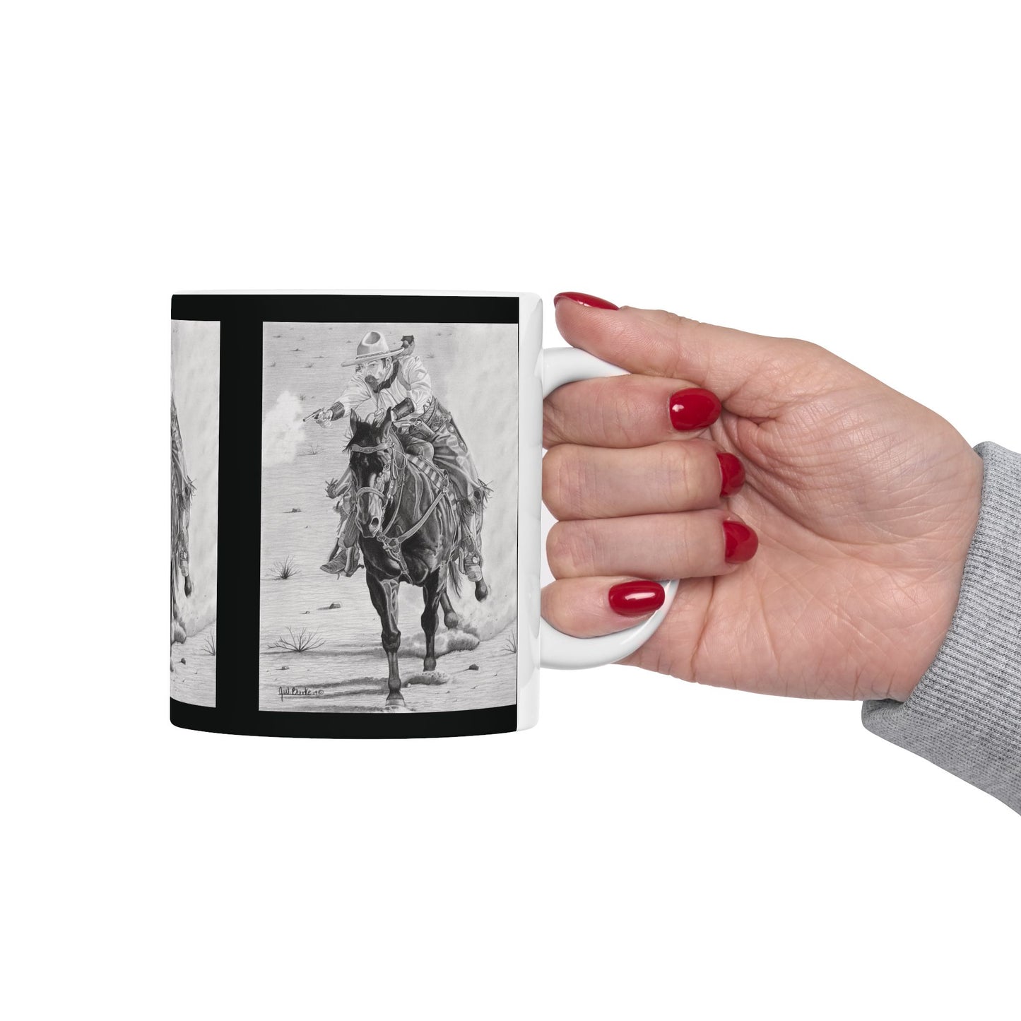 Coffee Mug, western style