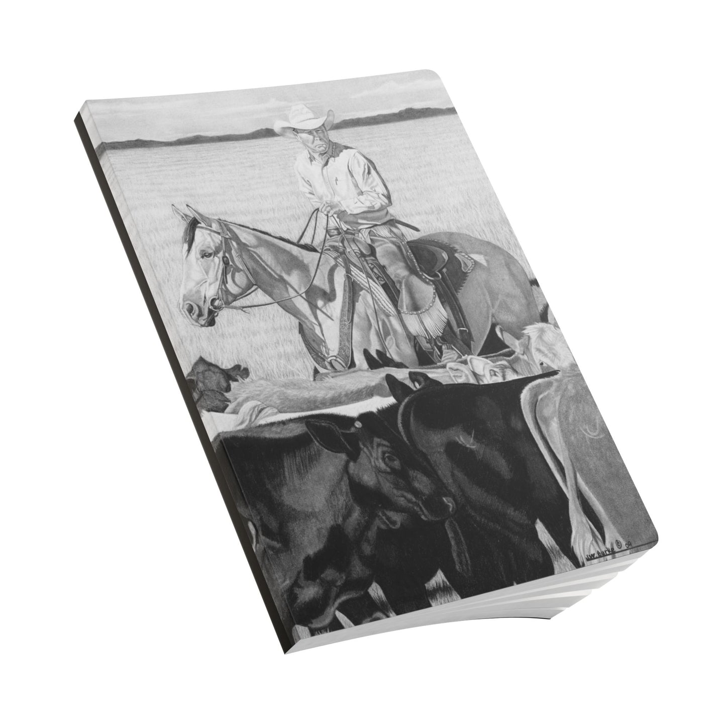 Softcover Journal, Notebook for Writing, Artistic Gift, Travel Journal, Eco-Friendly Stationery, Unique Artwork